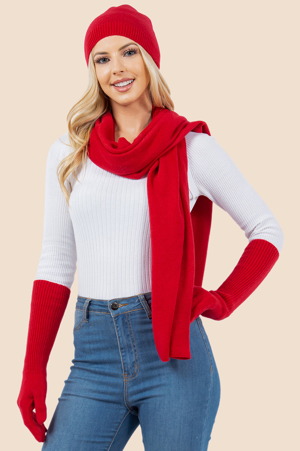 GH-4288 solid color beanie