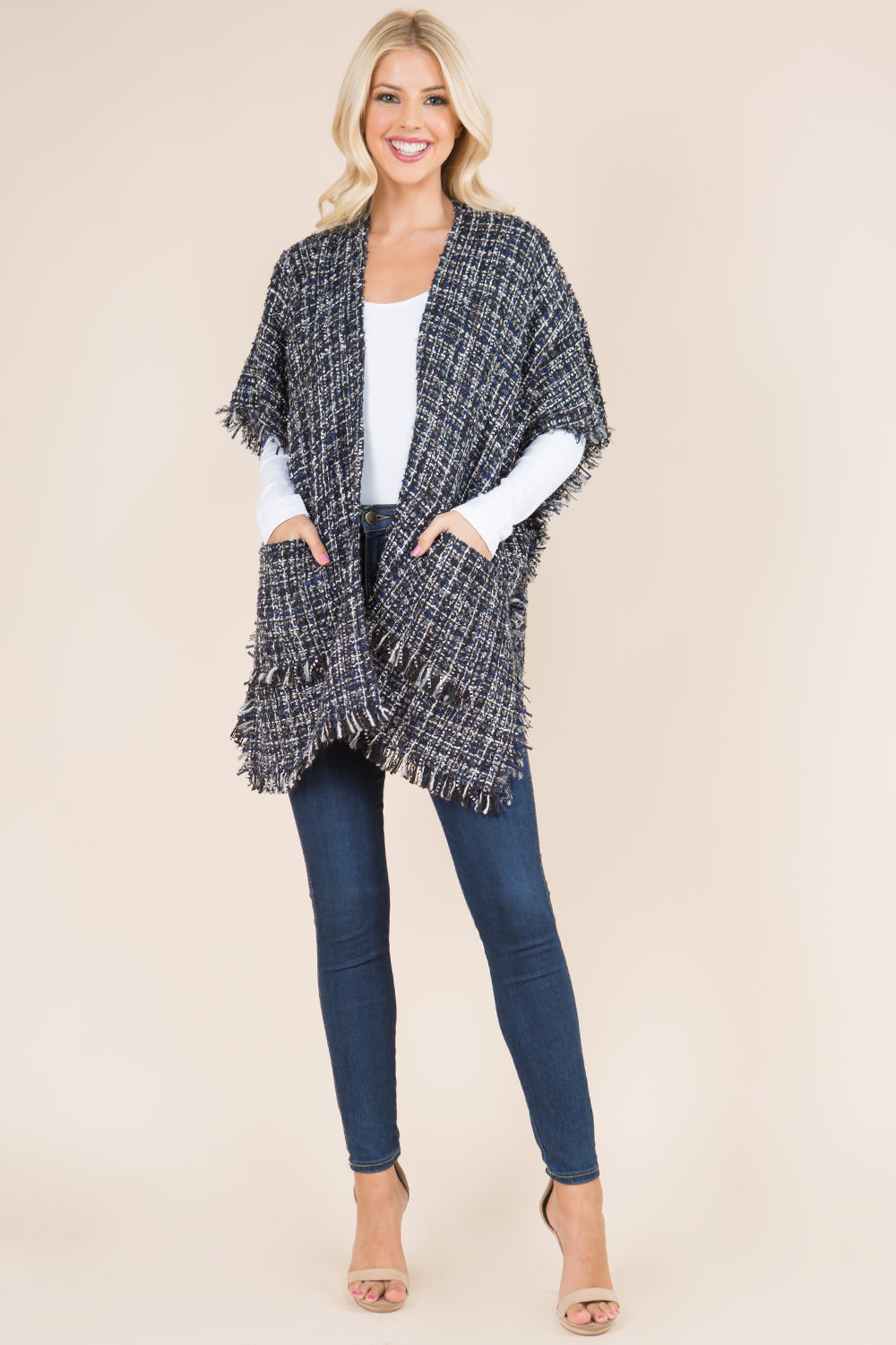 KA-21D3 Tweed Kimono