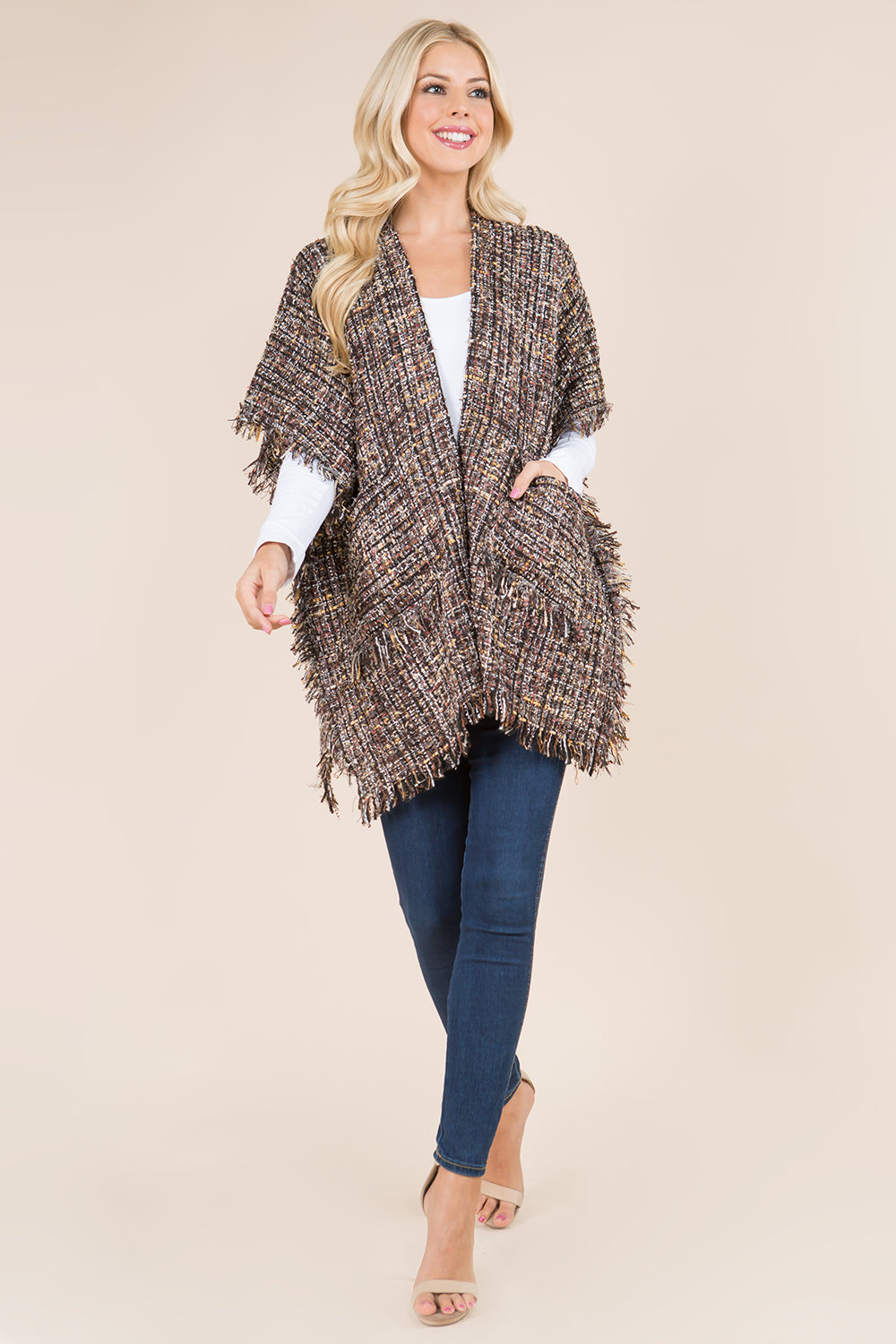 KA-21D3 Tweed Kimono