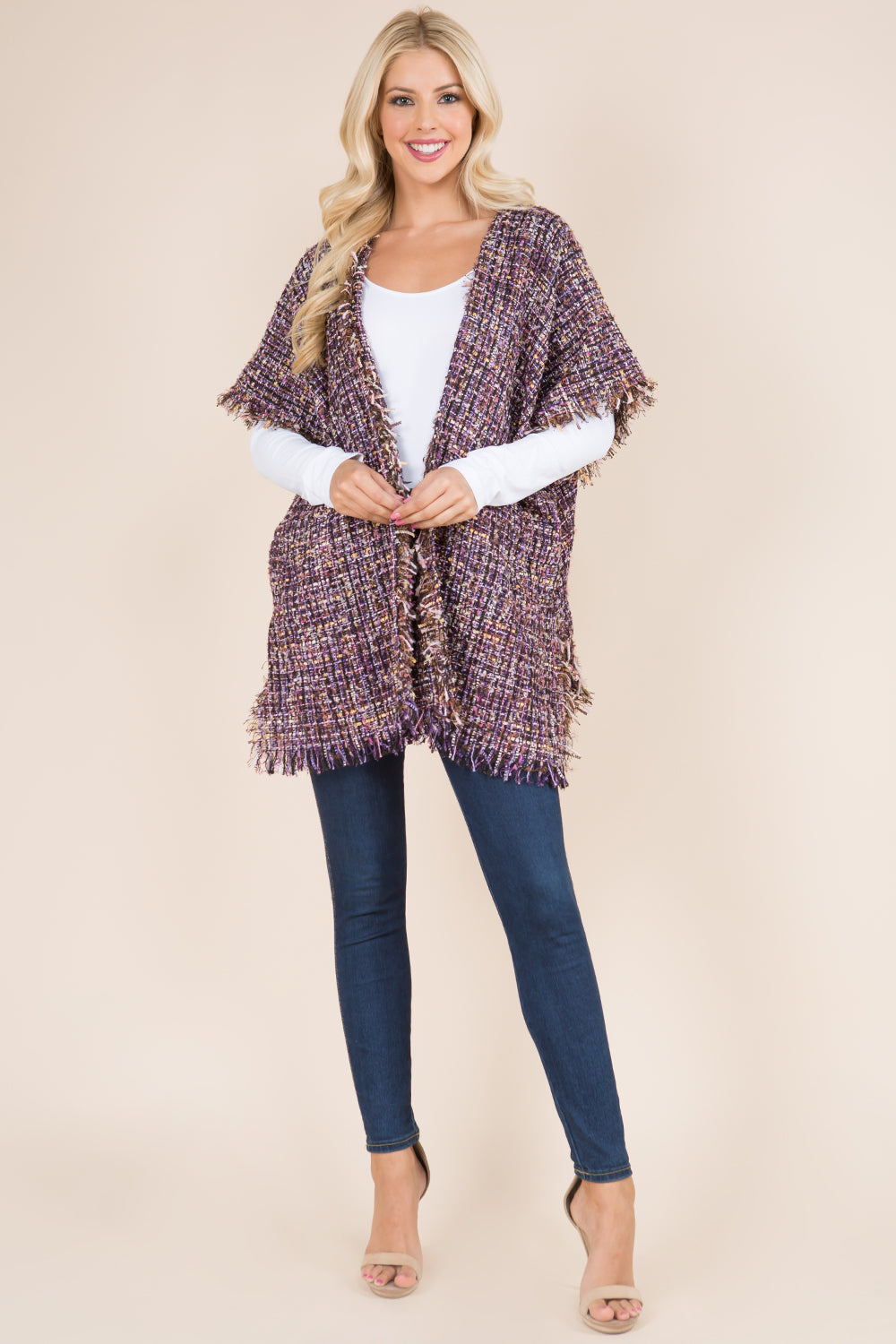 KA-21D3 Tweed Kimono