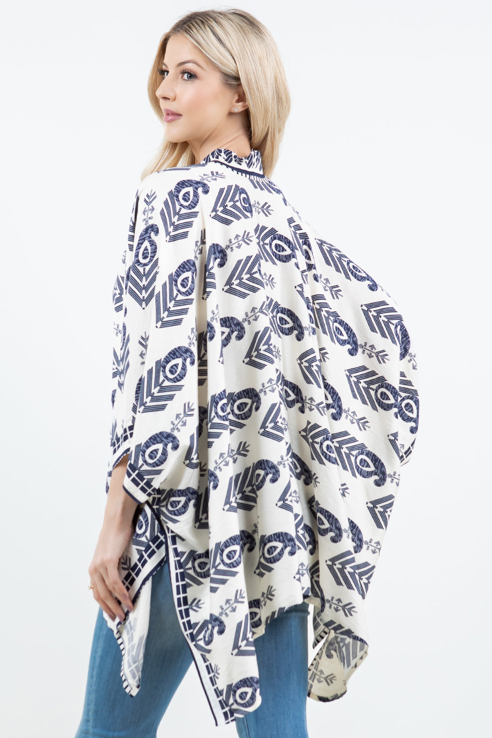 KP-5511 Kimono w/ Front Ties