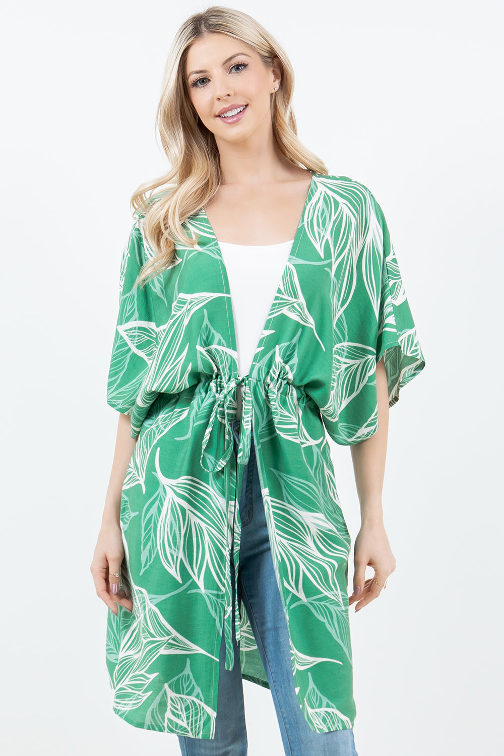 KP-5515 Leafy Design Wearable w/ Ties