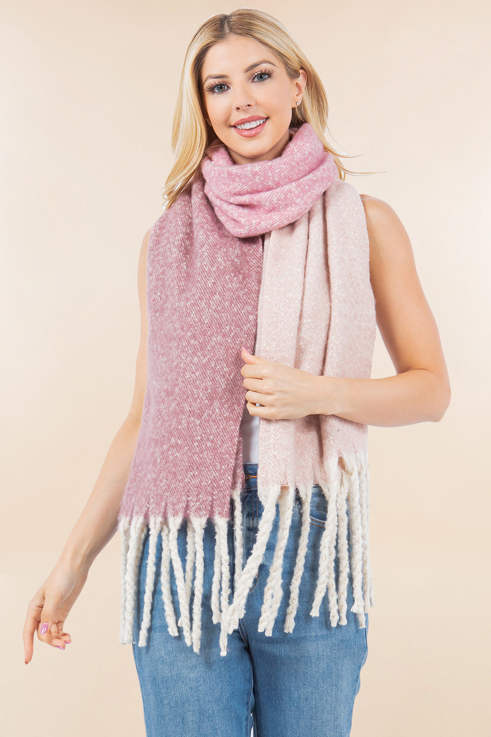 OA-4279 3 tone scarf