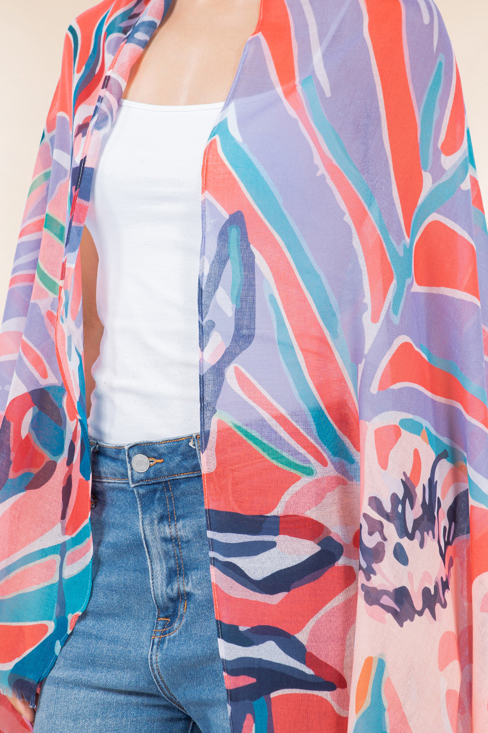 OP-4281 Floral Scarf