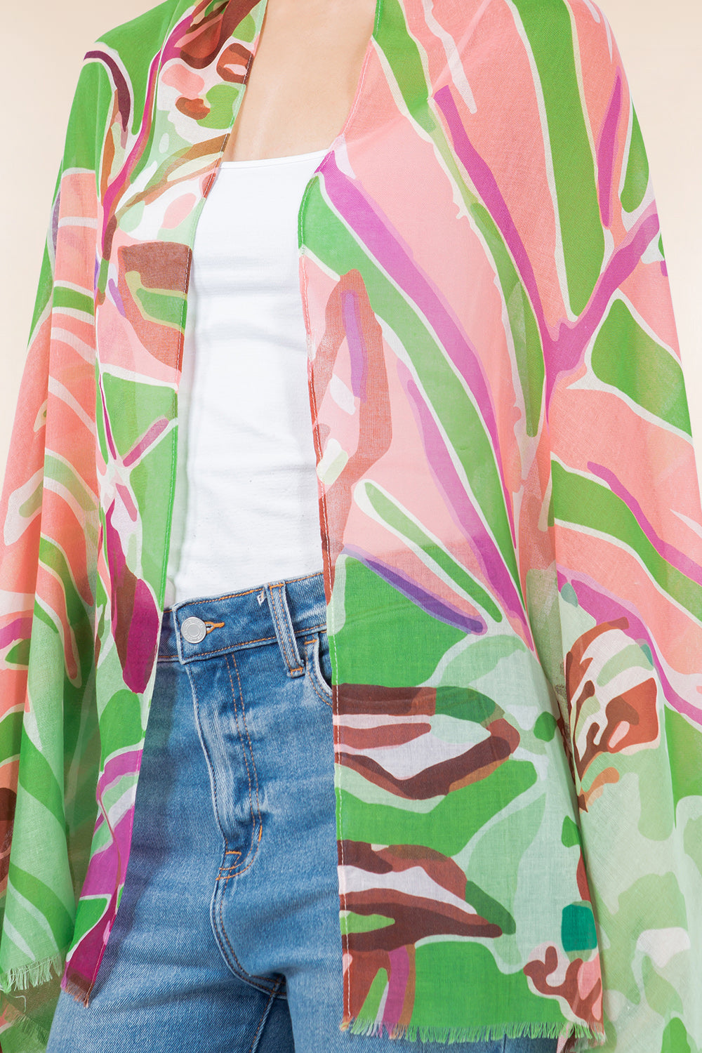 OP-4281 Floral Scarf