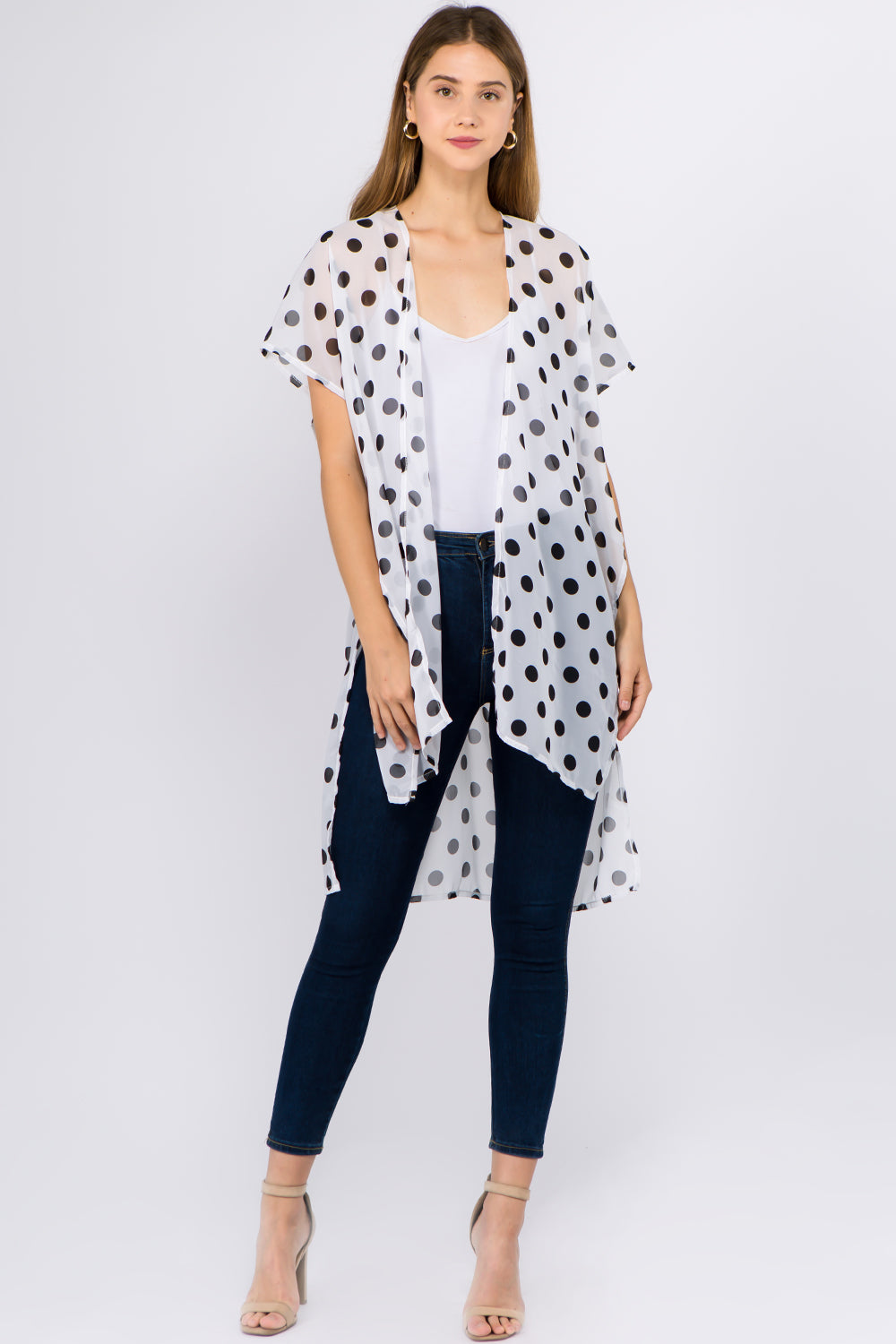 KP-1C11 polka dots kimono
