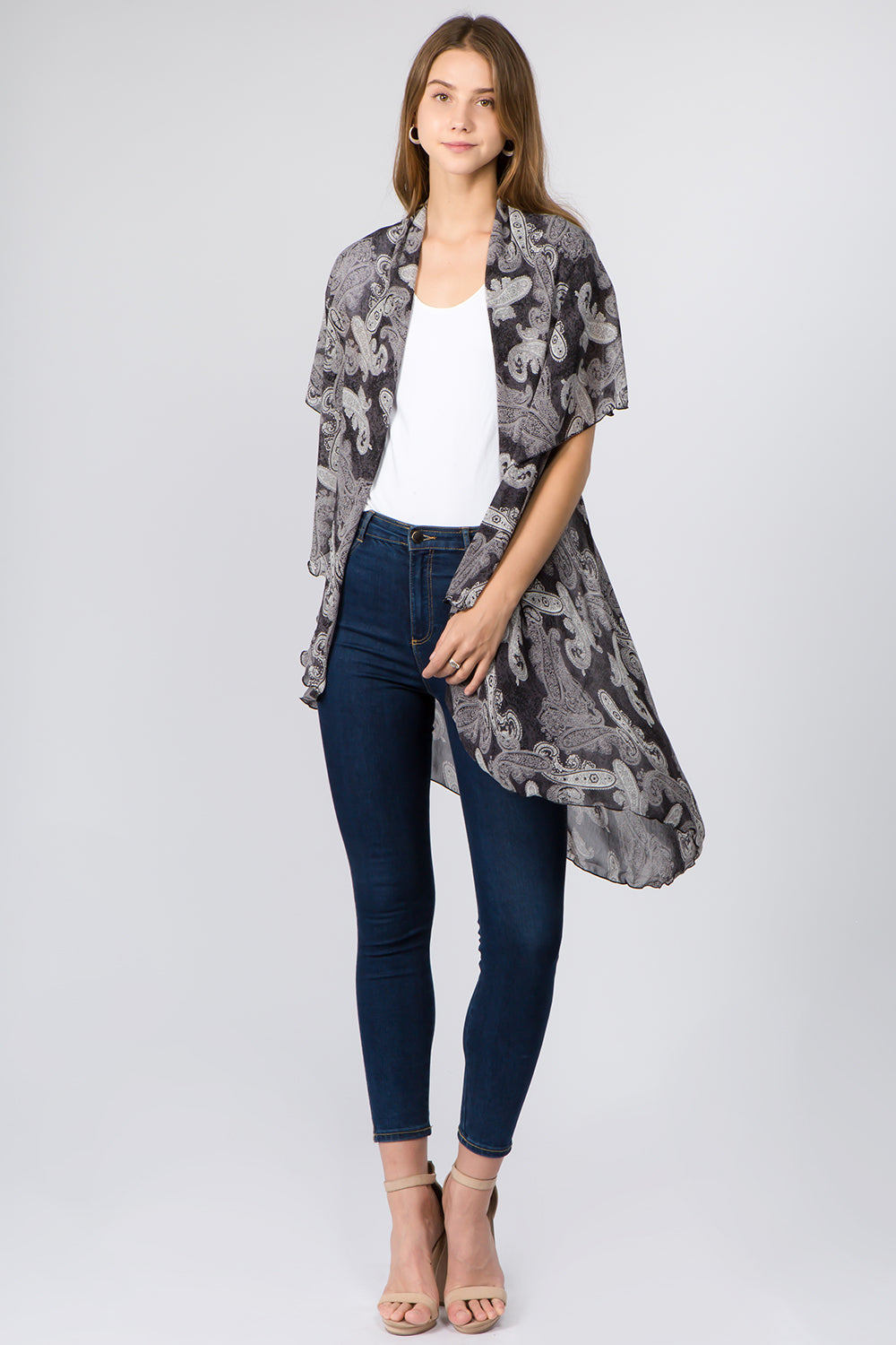PN-99B1 color paisley vest