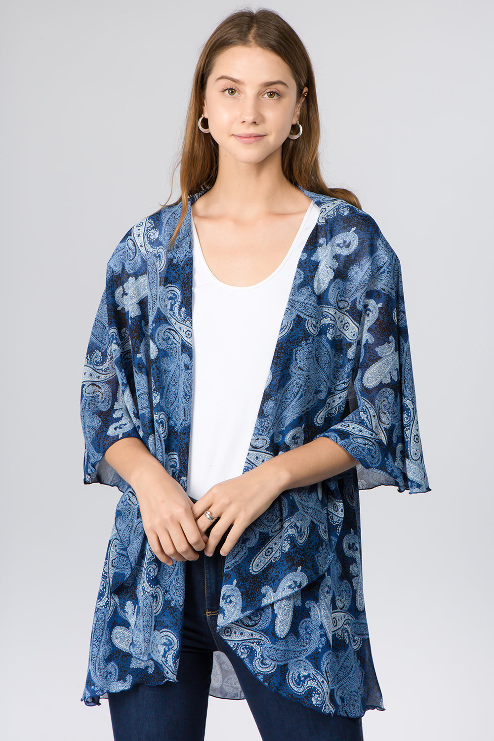 PN-99B1 color paisley vest