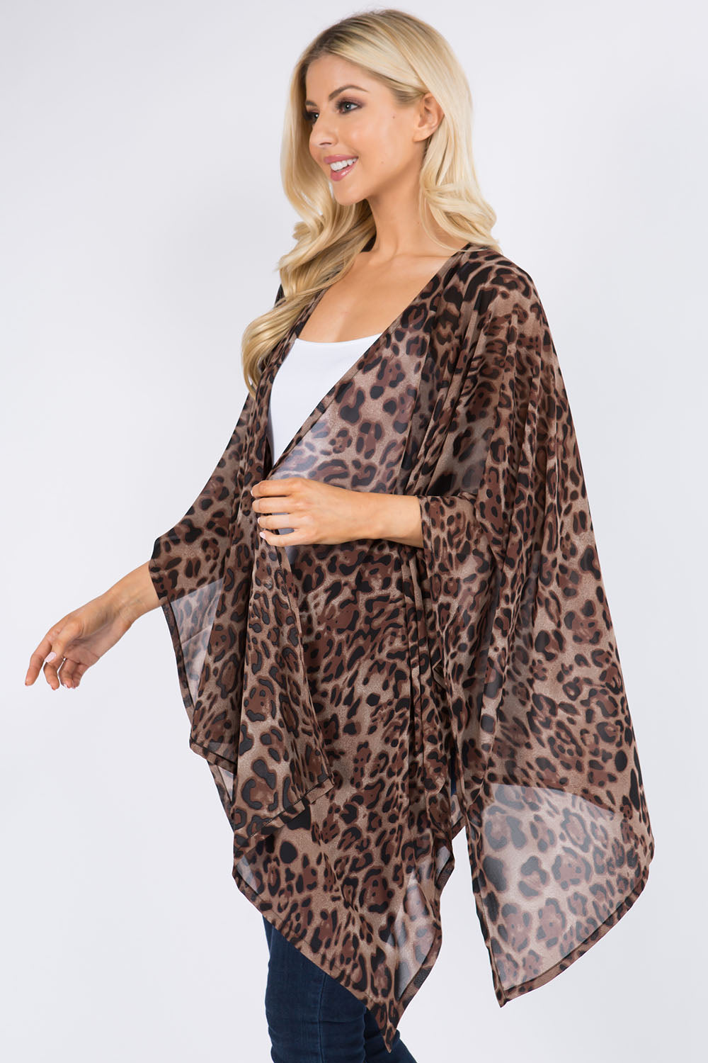 RP-3113 leopard design shawl