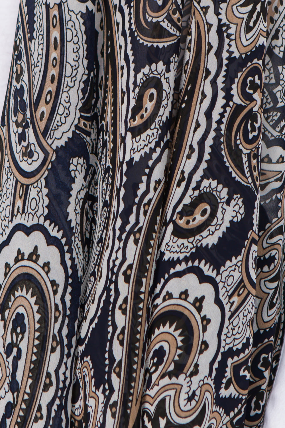 VP-9071 two tone paisley design vest