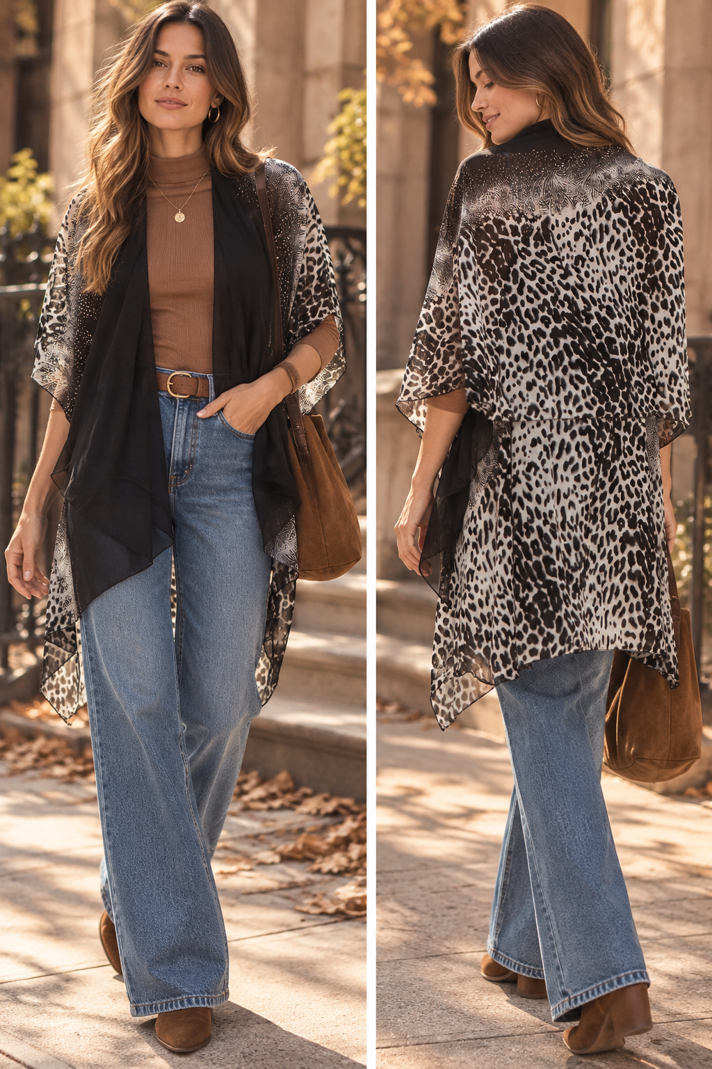 PN-09 leopard & solid vest