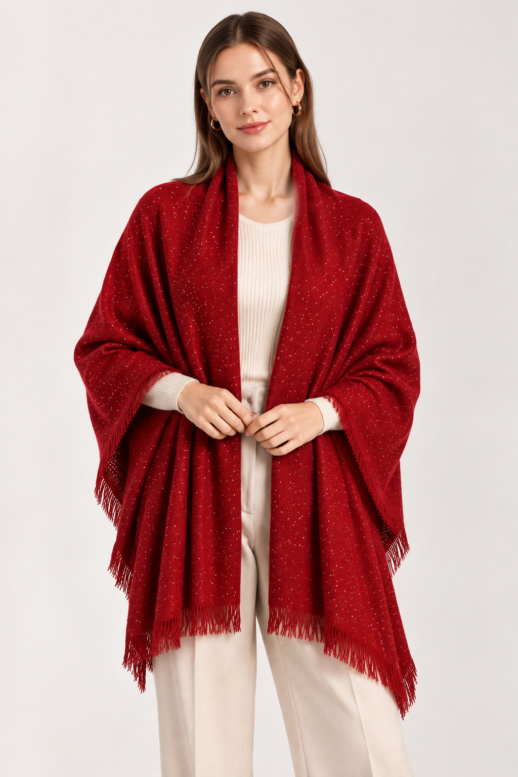 Soft Sparkle Scarf GAO-4366