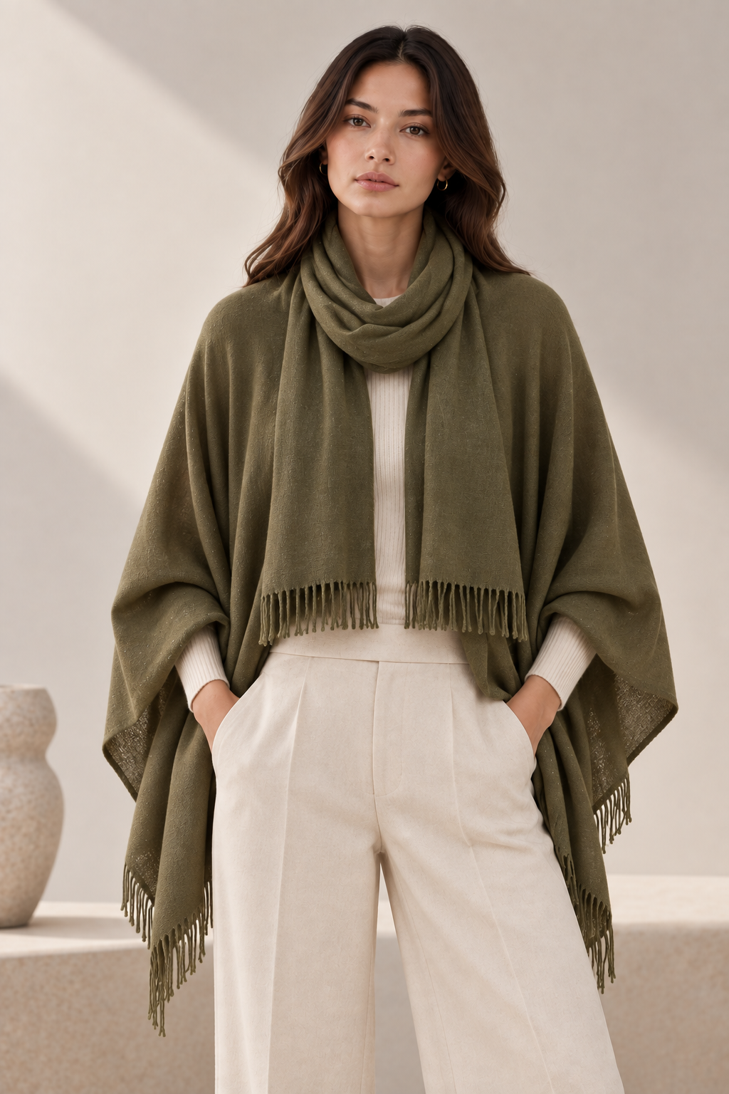 Scarf Poncho GAS-4352