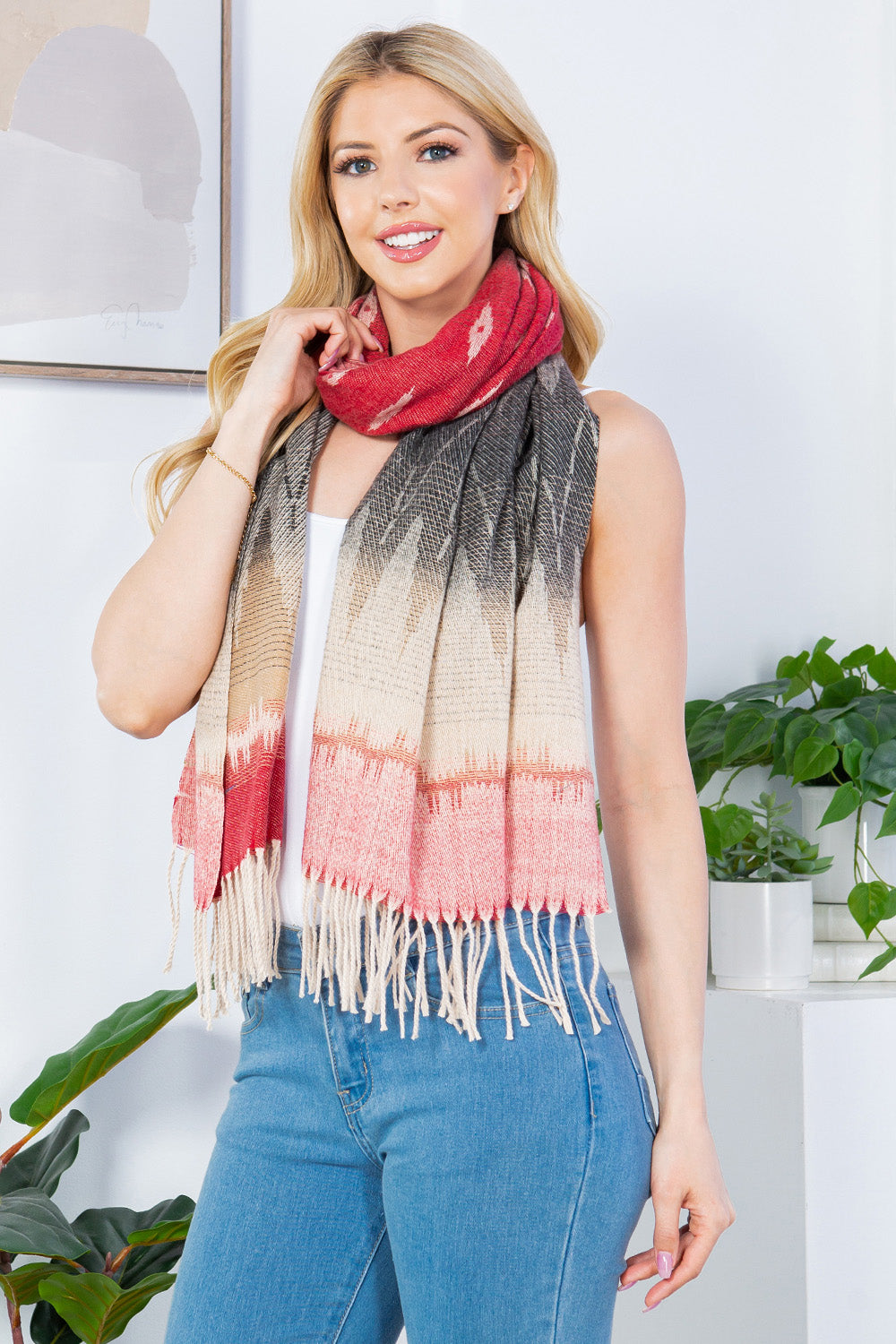 GAO-4238 sw design ombre shawl