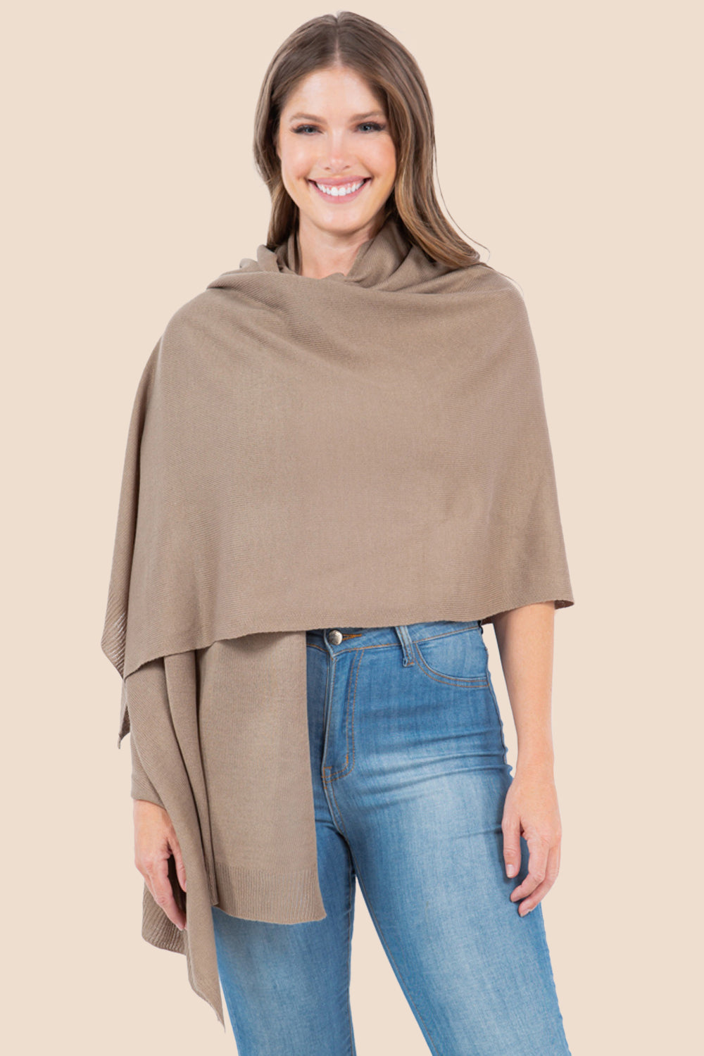 GAO-4249 solid color shawl