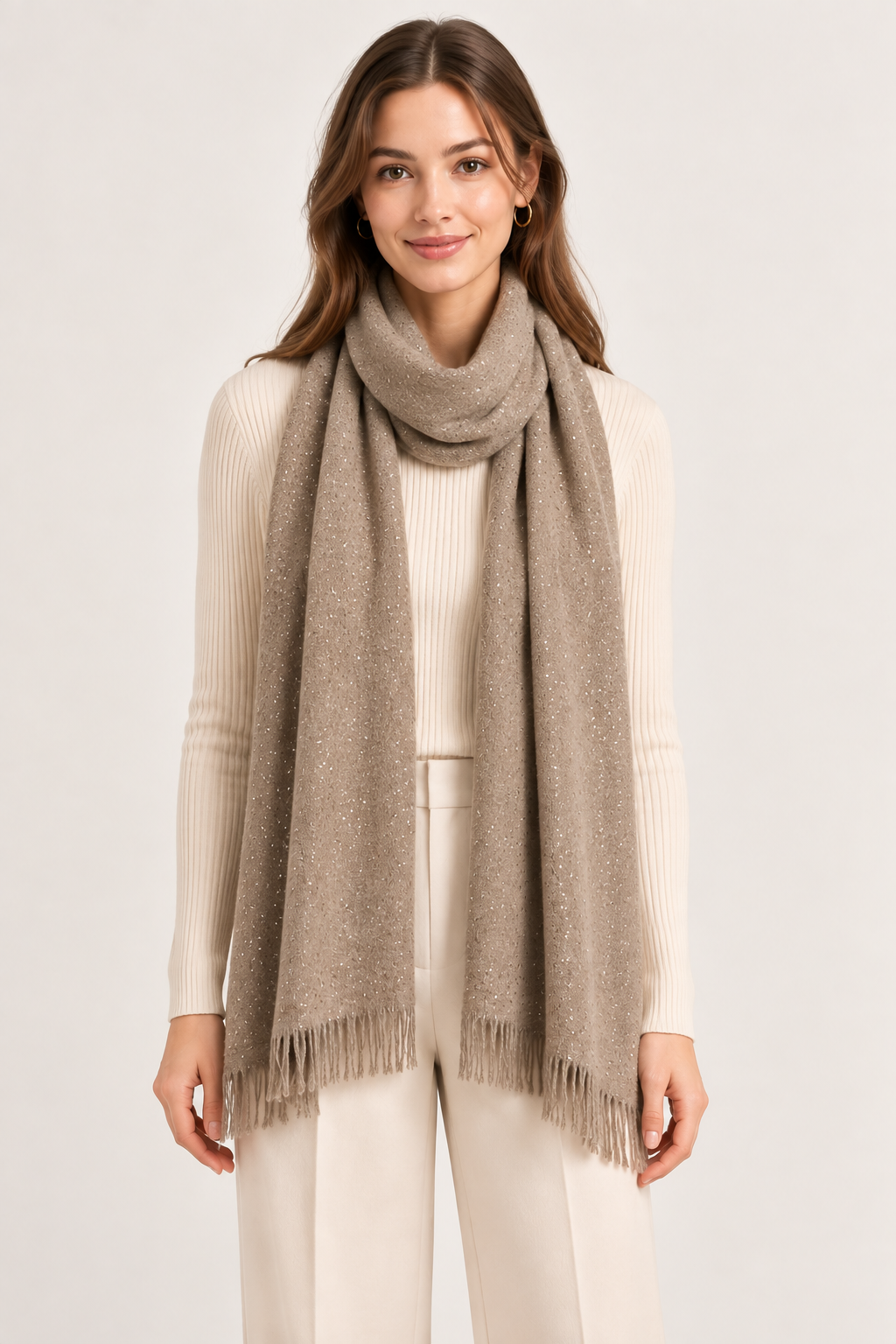 Soft Sparkle Scarf GAO-4366