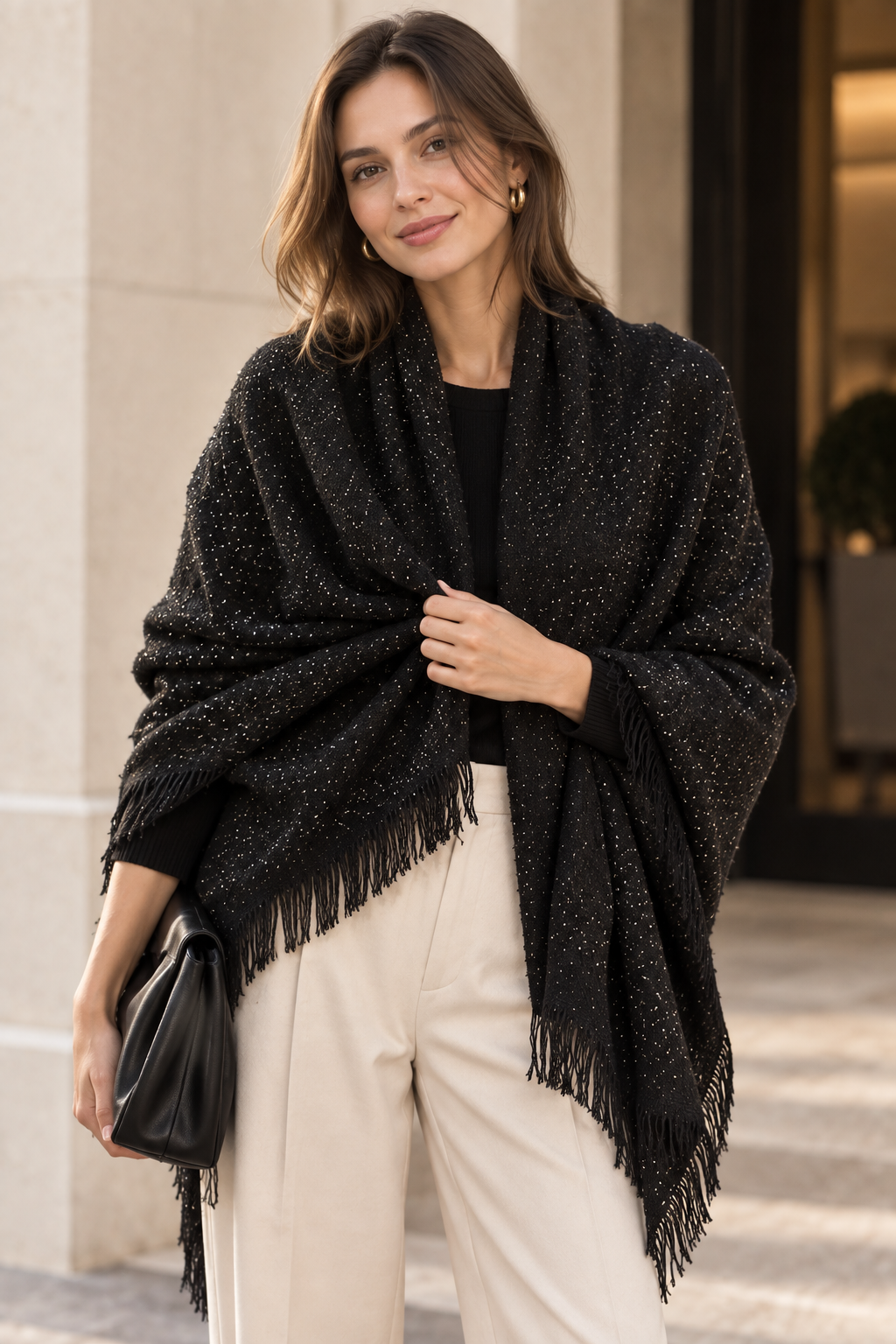 Soft Sparkle Scarf GAO-4366