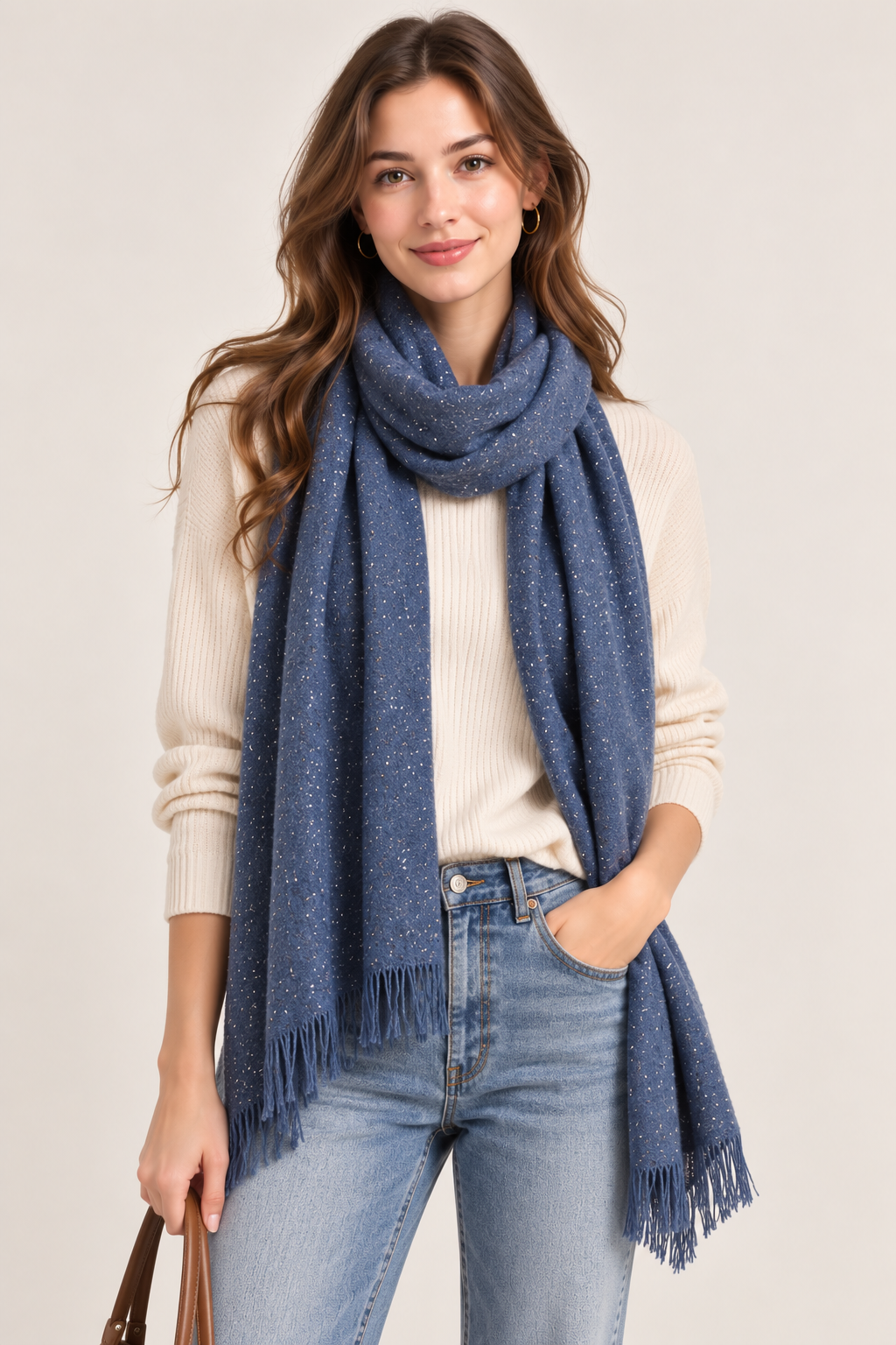 Soft Sparkle Scarf GAO-4366
