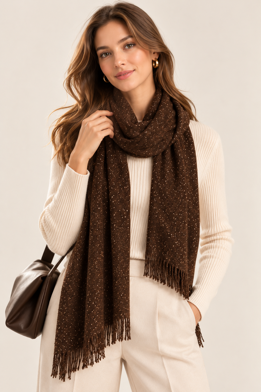Soft Sparkle Scarf GAO-4366