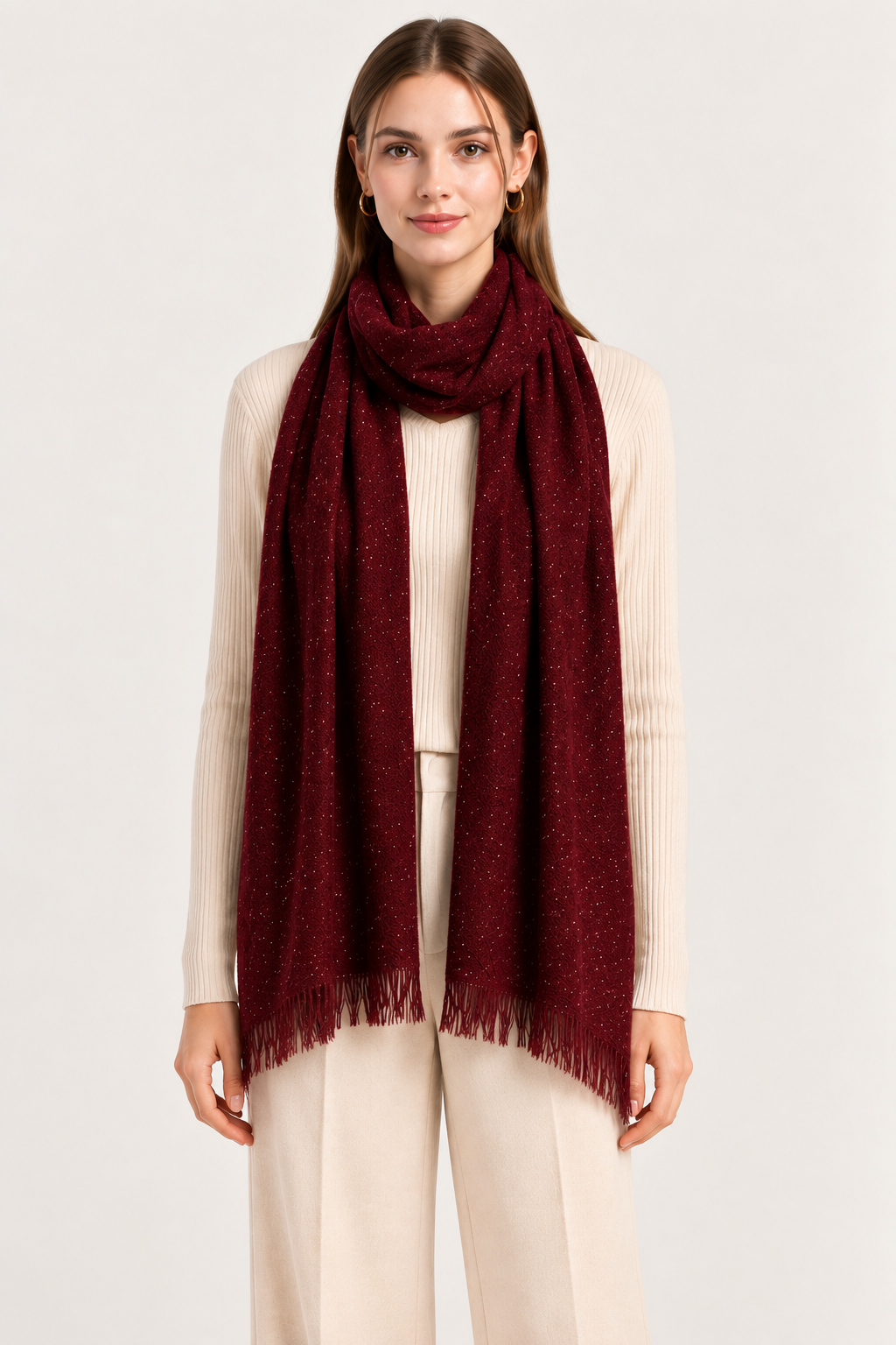 Soft Sparkle Scarf GAO-4366