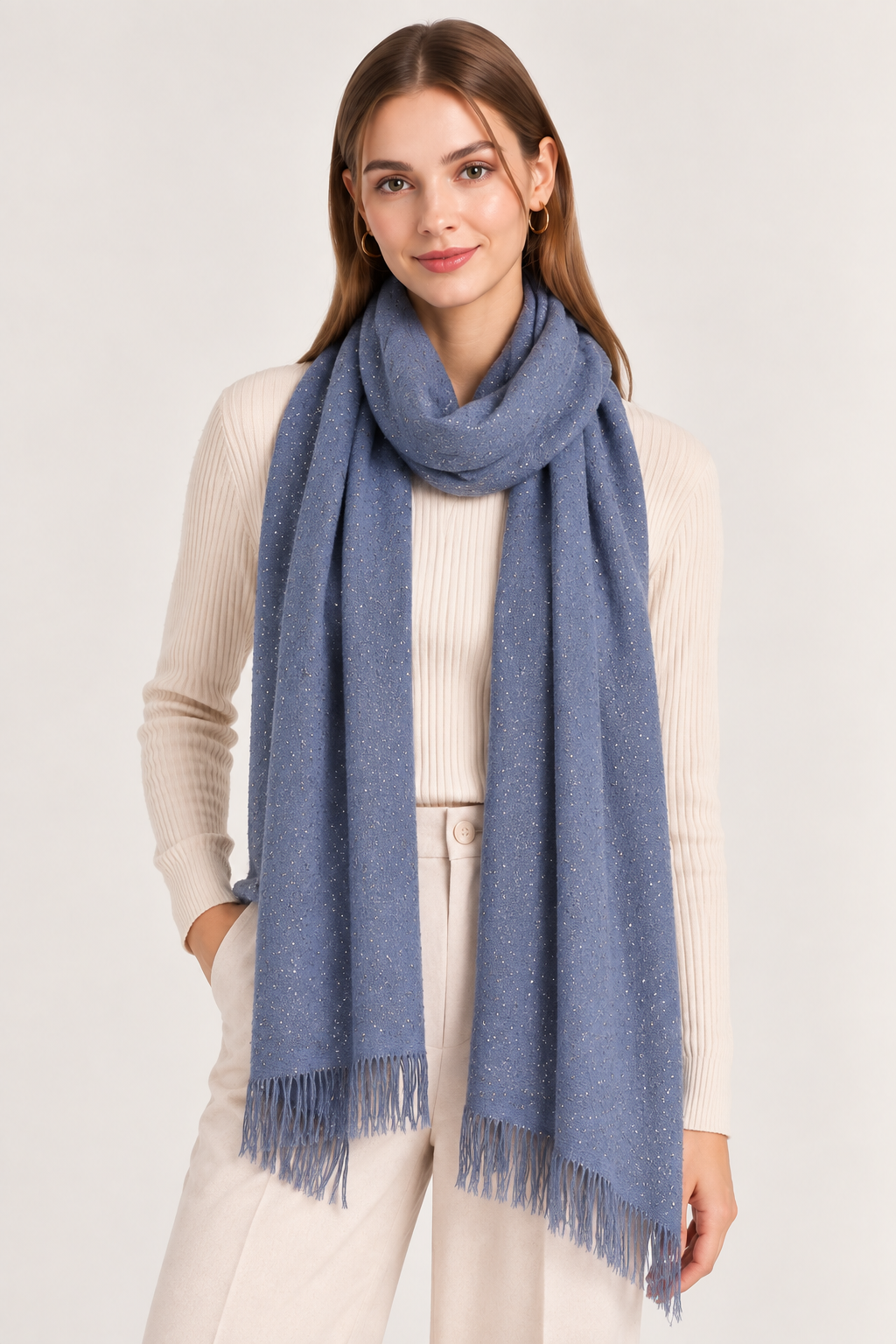 Soft Sparkle Scarf GAO-4366