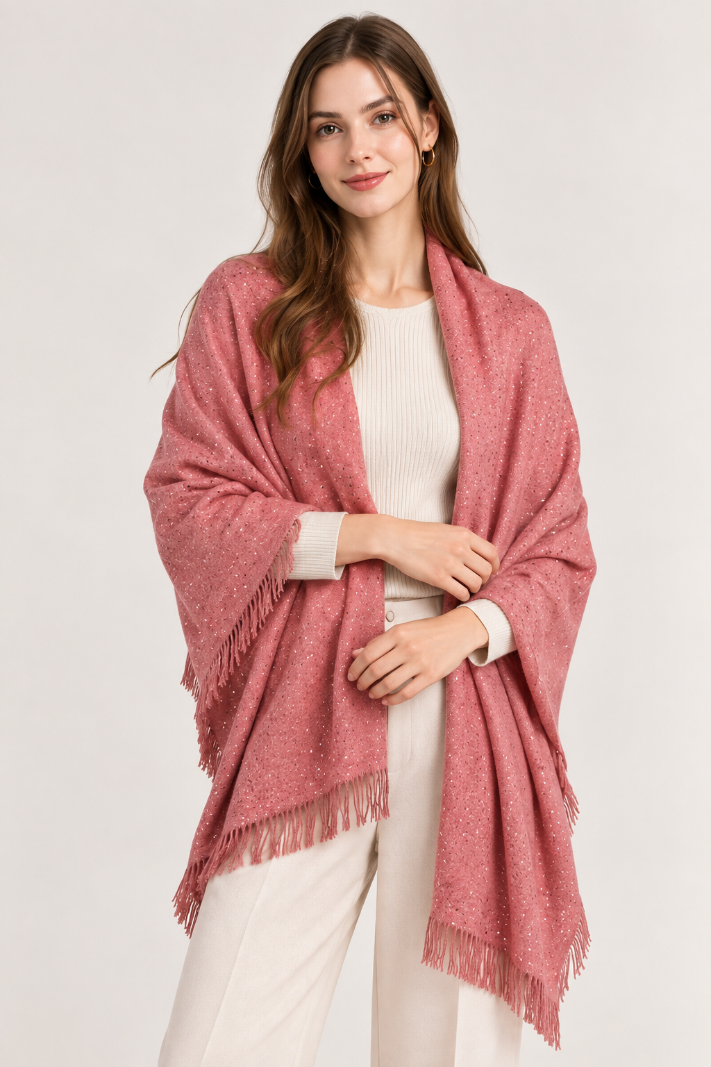 Soft Sparkle Scarf GAO-4366
