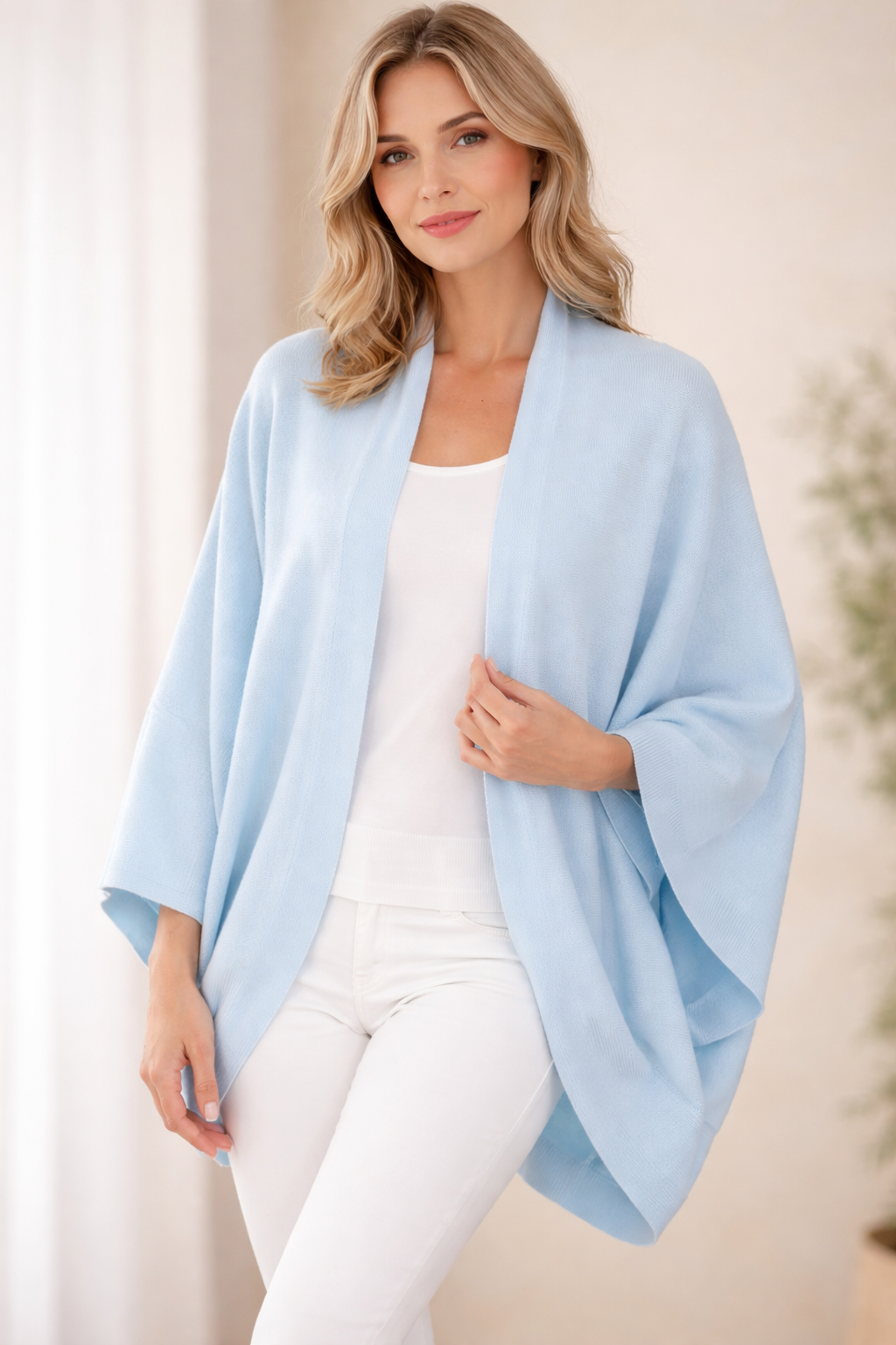 GAS-4340 Soft Knit Open Wrap