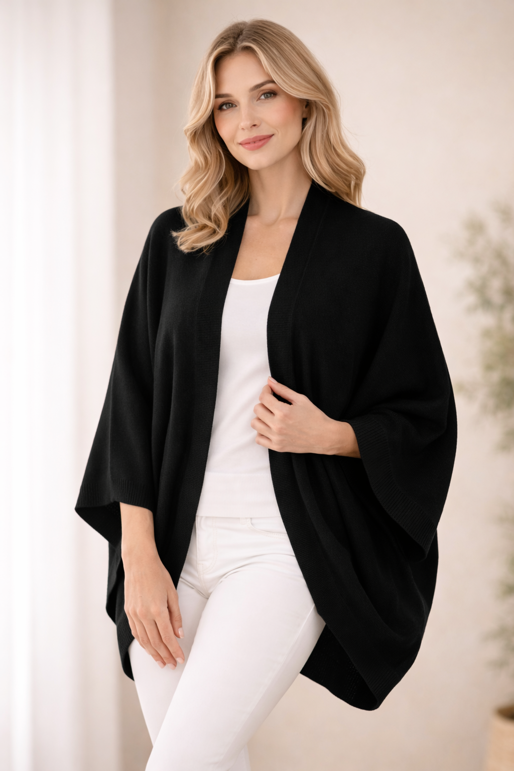 GAS-4340 Soft Knit Open Wrap