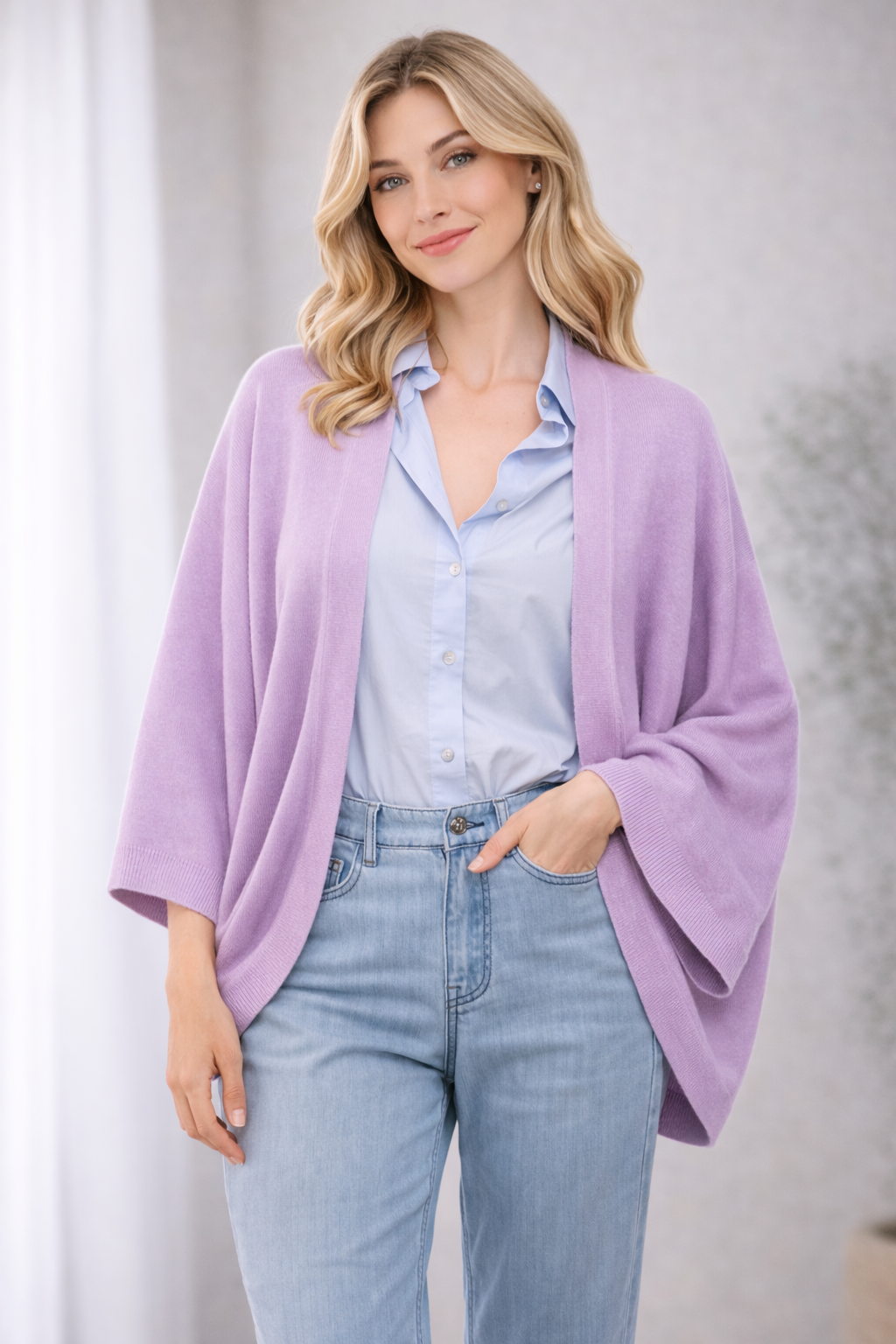 GAS-4340 Soft Knit Open Wrap