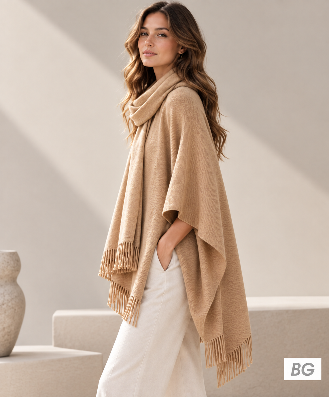 Scarf Poncho GAS-4352