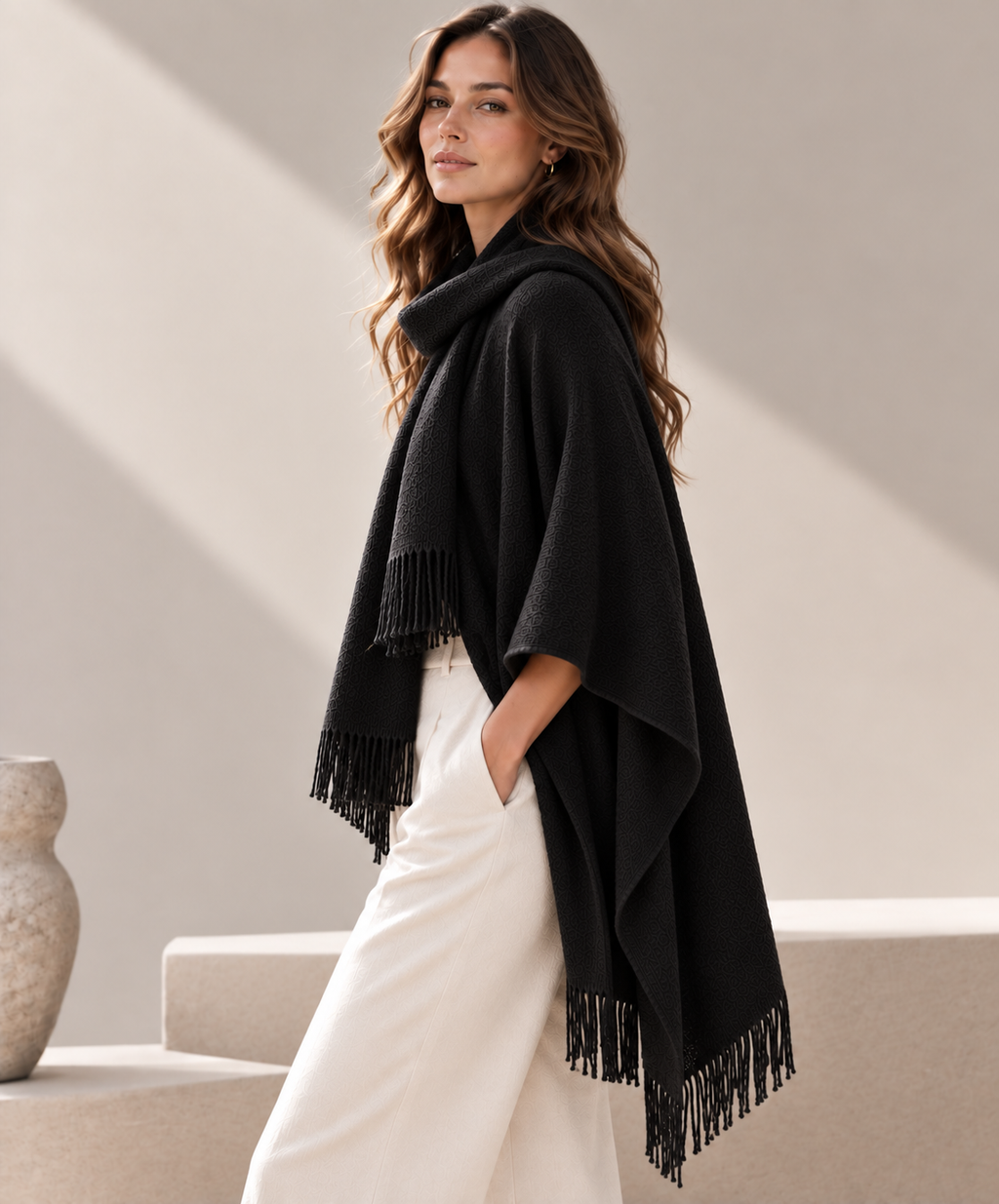 Scarf Poncho GAS-4352