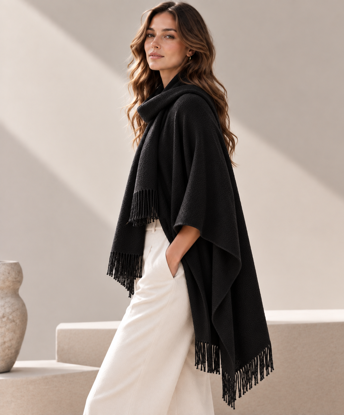 Scarf Poncho GAS-4352
