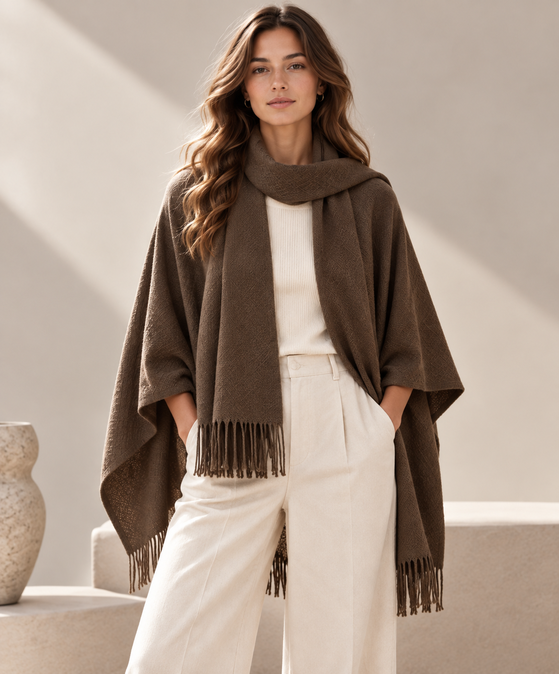 Scarf Poncho GAS-4352