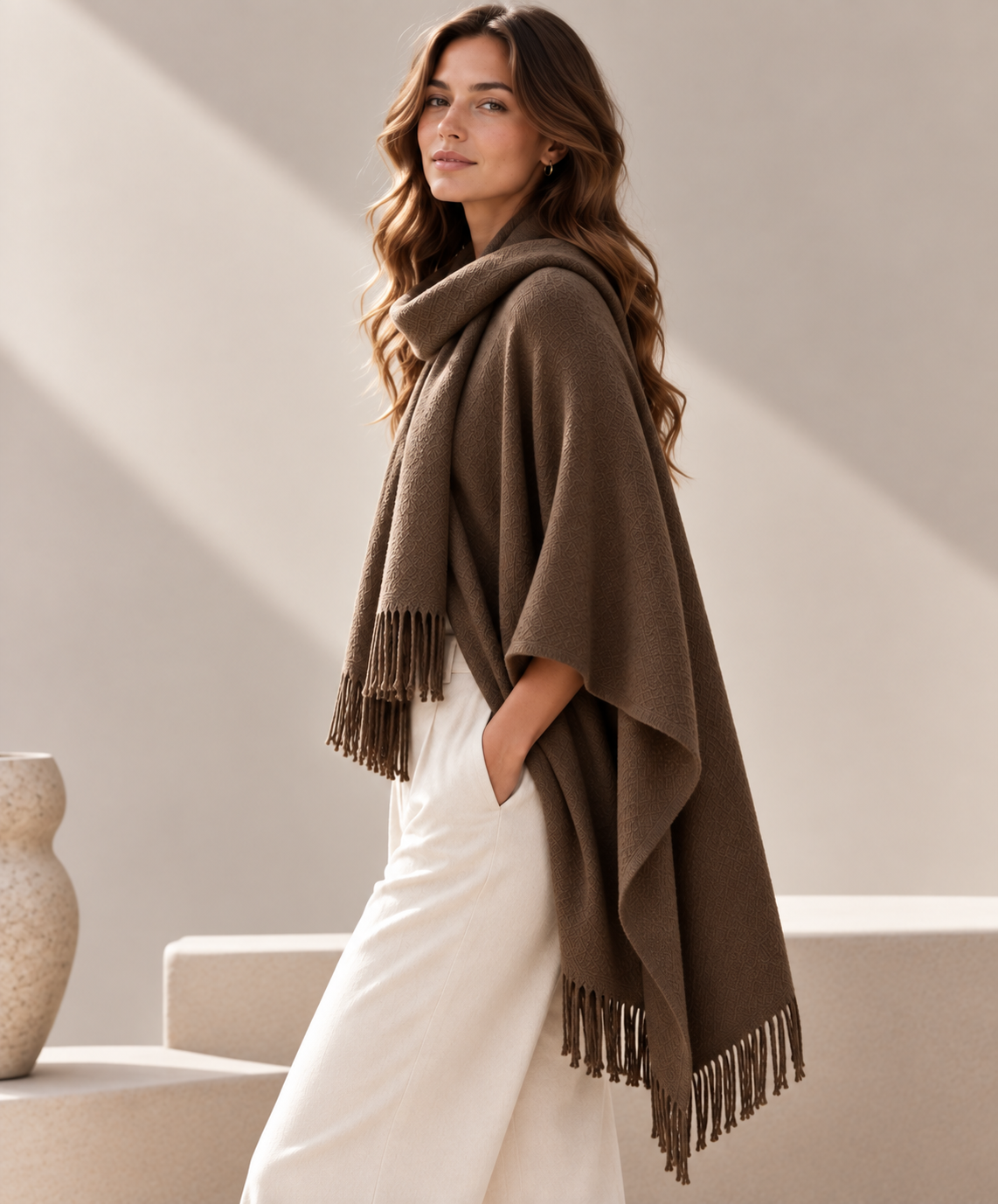 Scarf Poncho GAS-4352