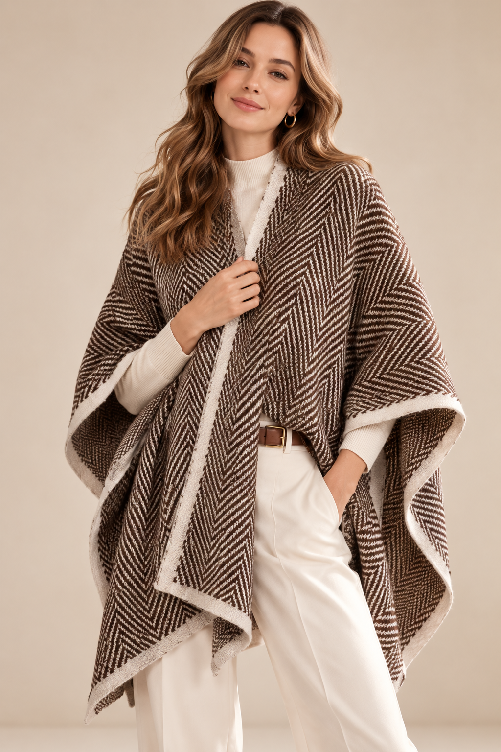 Herringbone Shawl GAS-4356