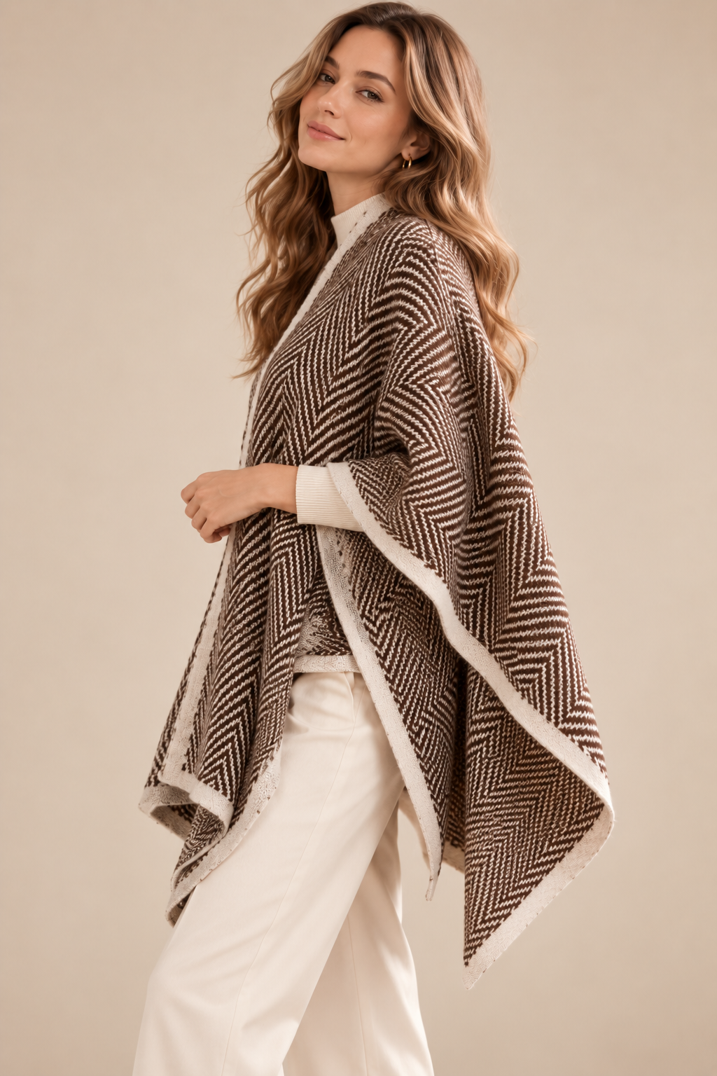 Herringbone Shawl GAS-4356