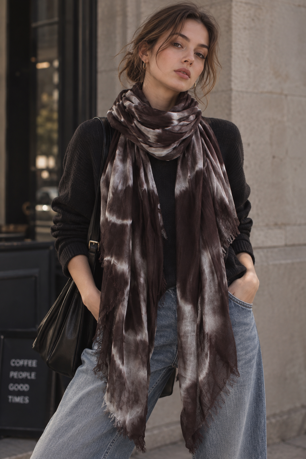 Tie-Dye Scarf GPO-4364