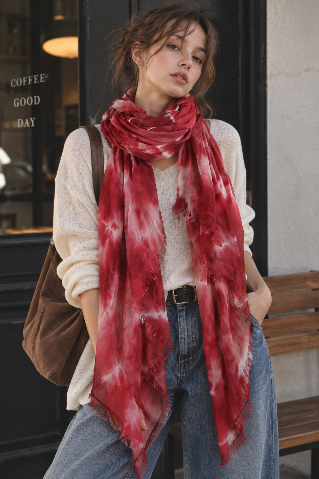 Tie-Dye Scarf GPO-4364