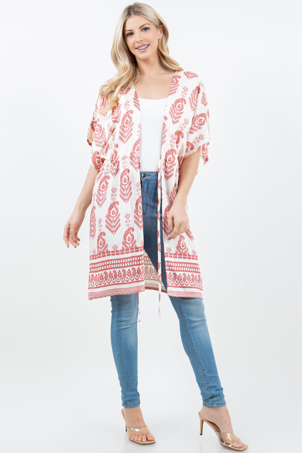 KP-5516 Eyelet Design Wearable w/ Front Ties