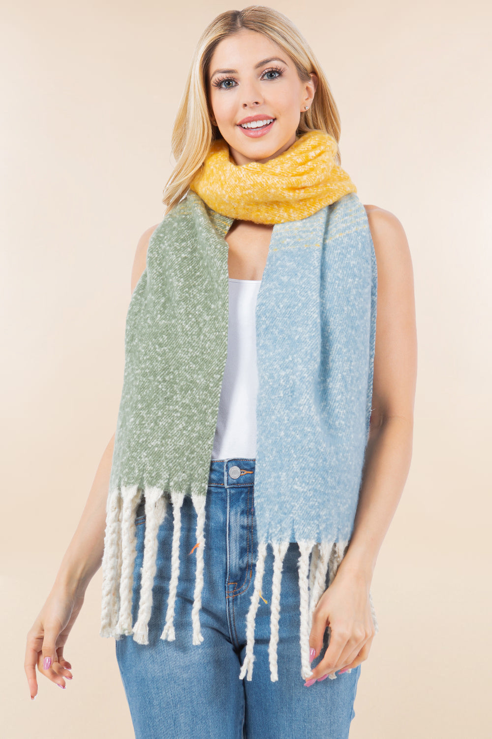 OA-4279 3 tone scarf