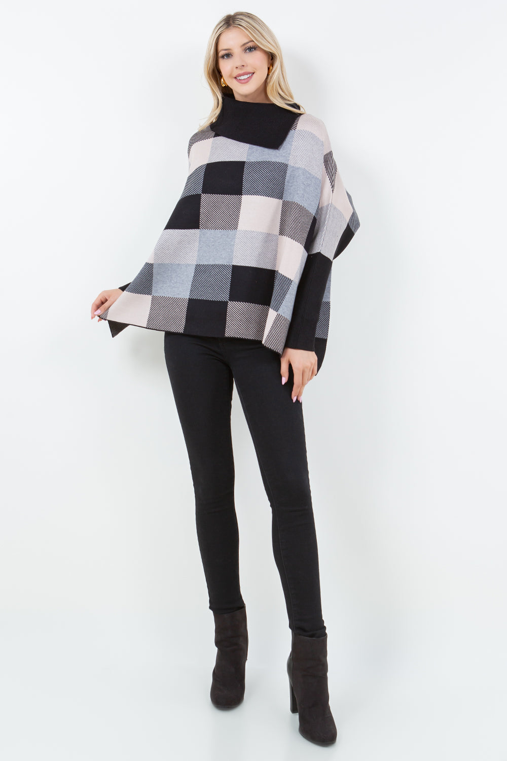 PA-4318 Checker Poncho