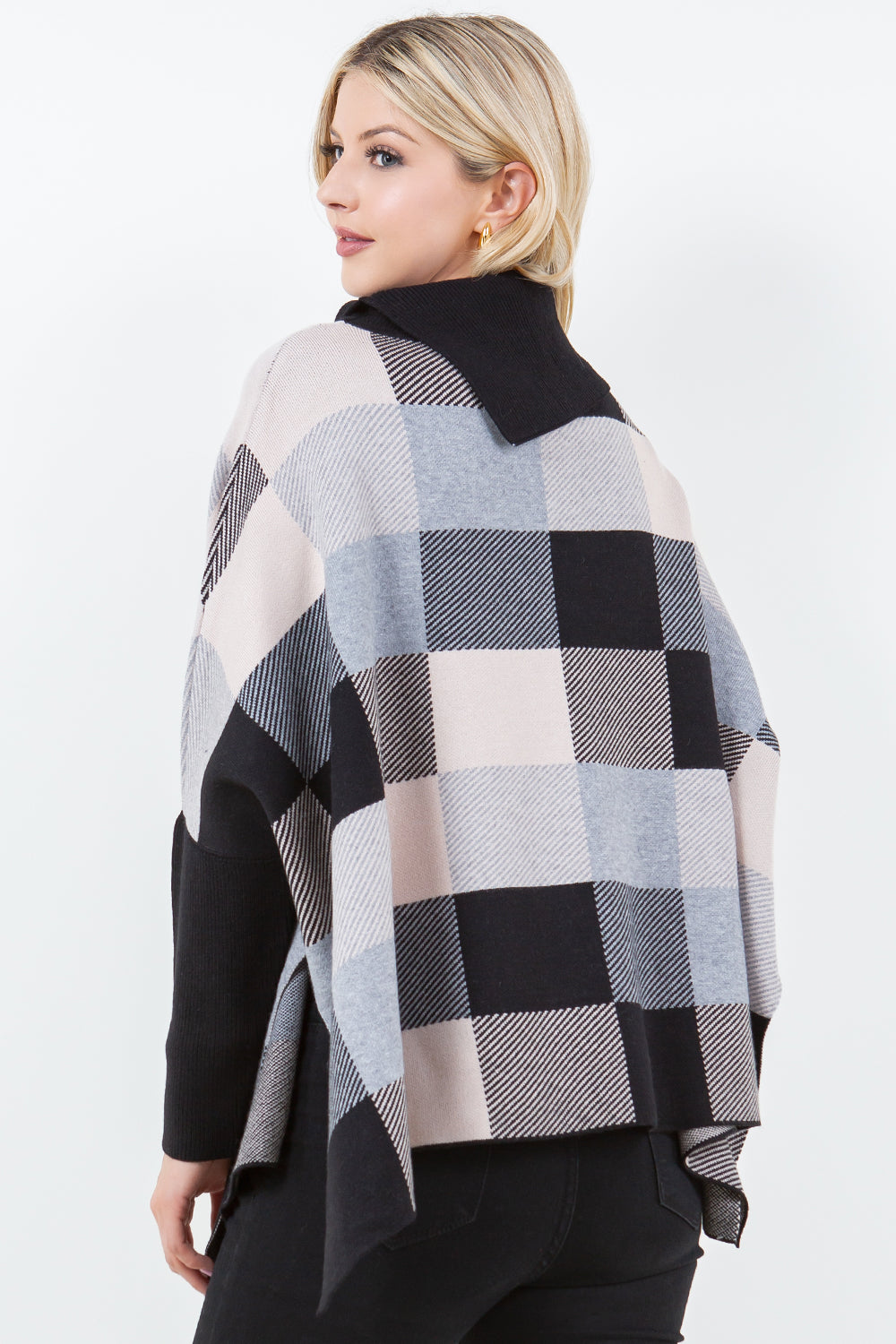 PA-4318 Checker Poncho