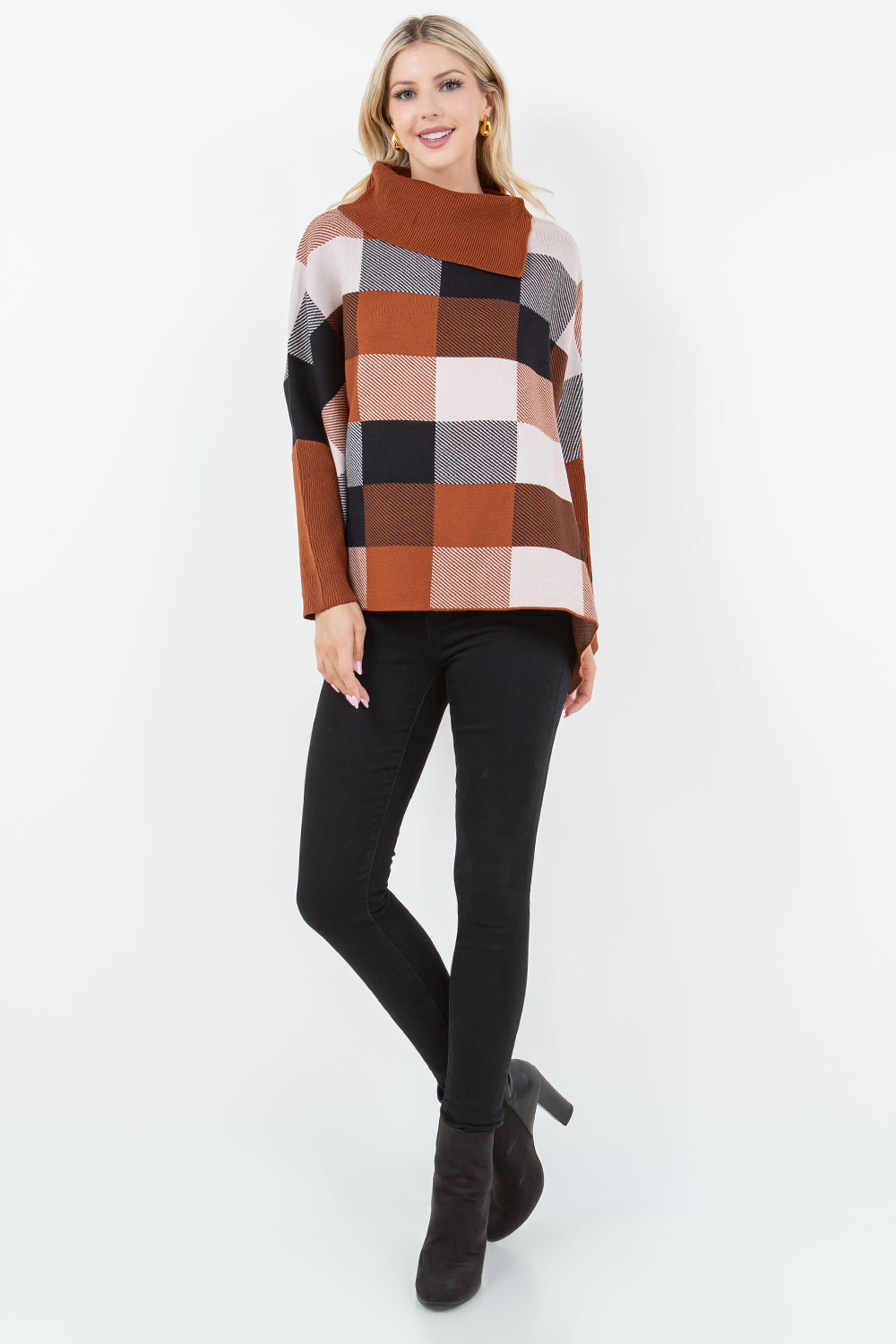 PA-4318 Checker Poncho