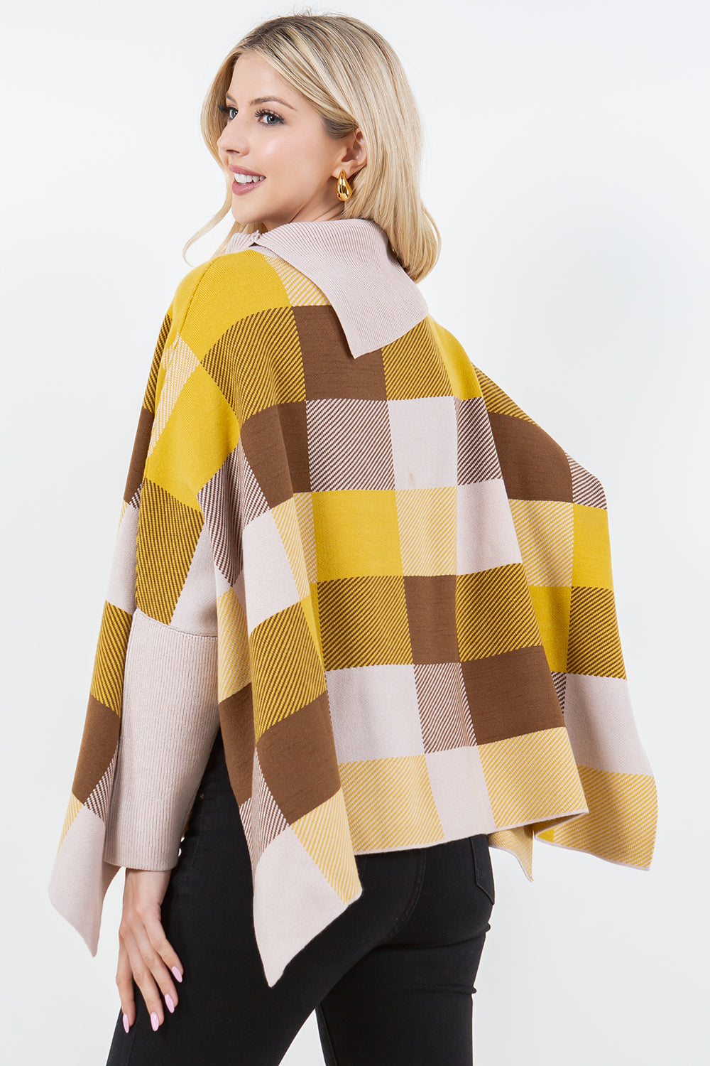 PA-4318 Checker Poncho