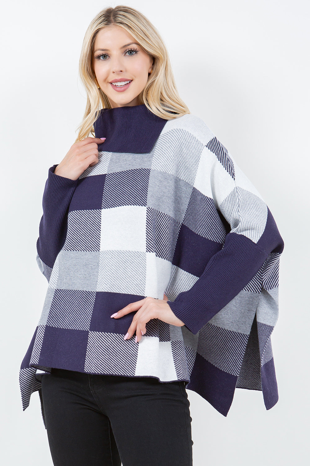 PA-4318 Checker Poncho