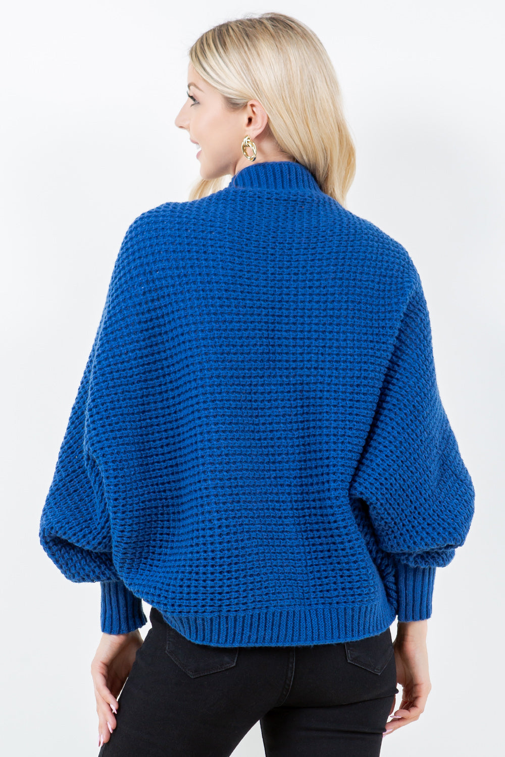 SH-4309 Solid Color Shrug