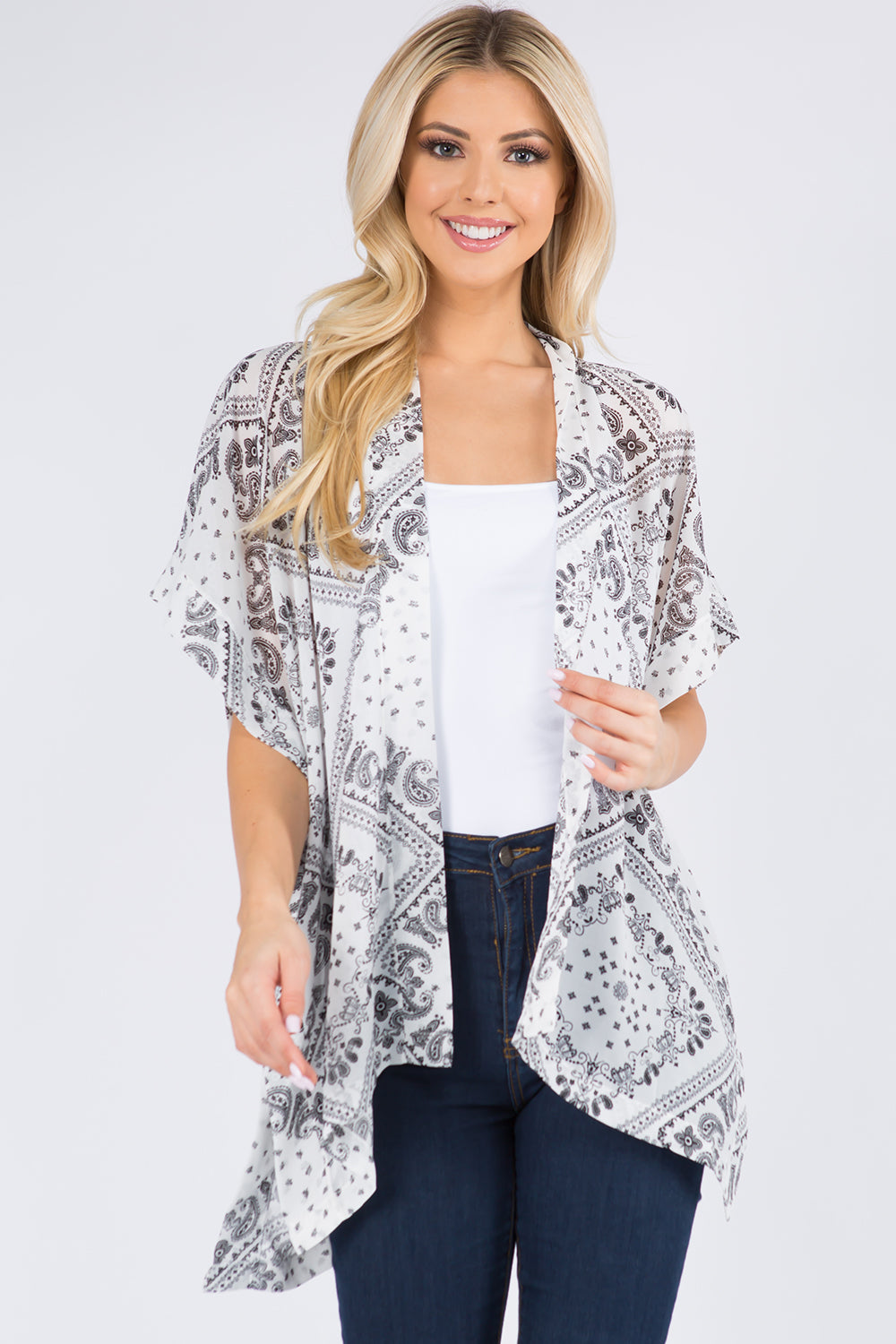 KP-3101 bandana kimono