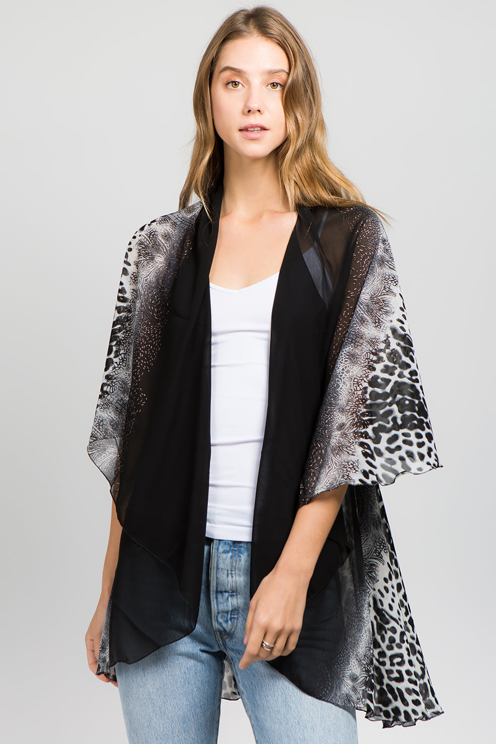 PN-09 leopard & solid vest
