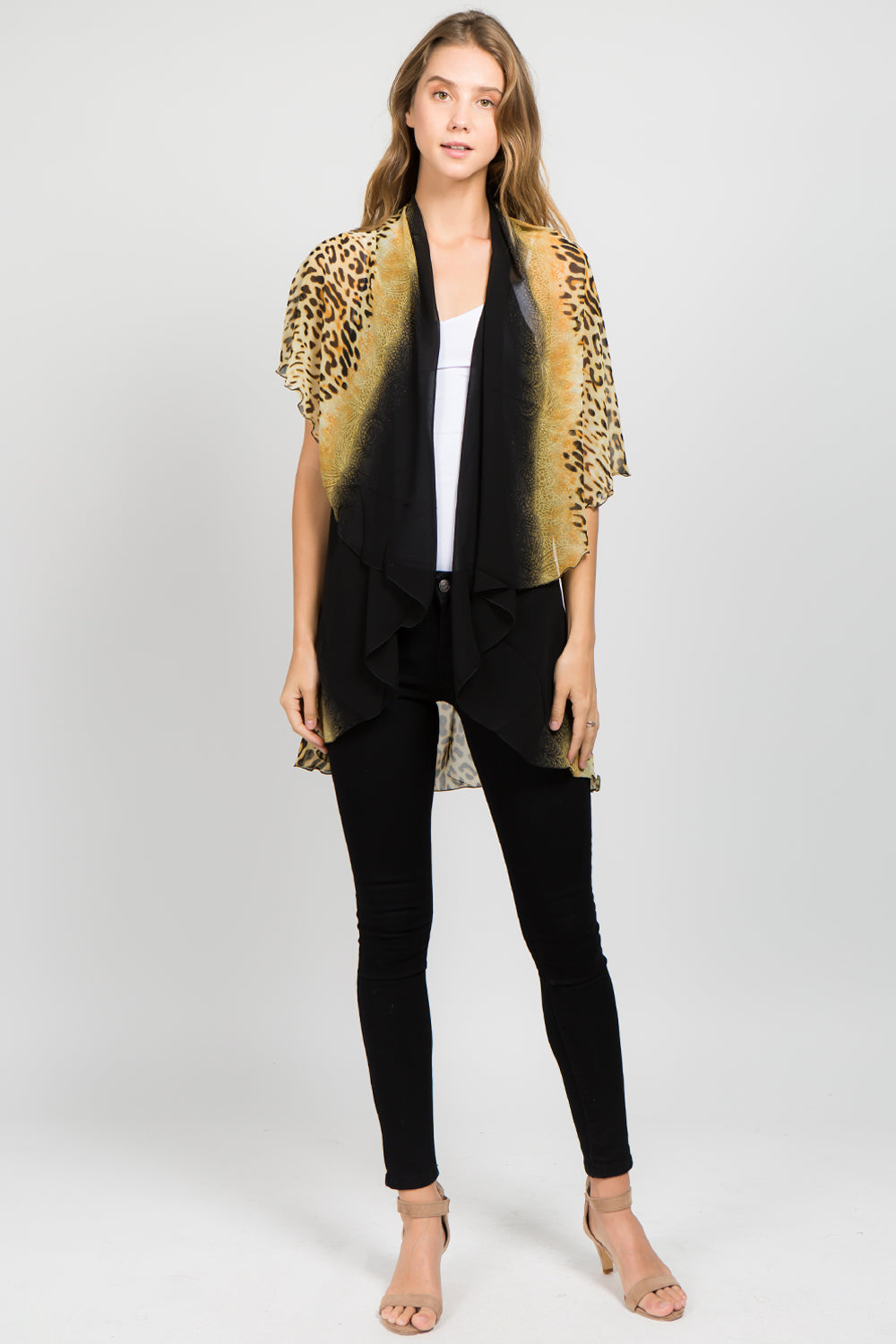 PN-09 leopard & solid vest