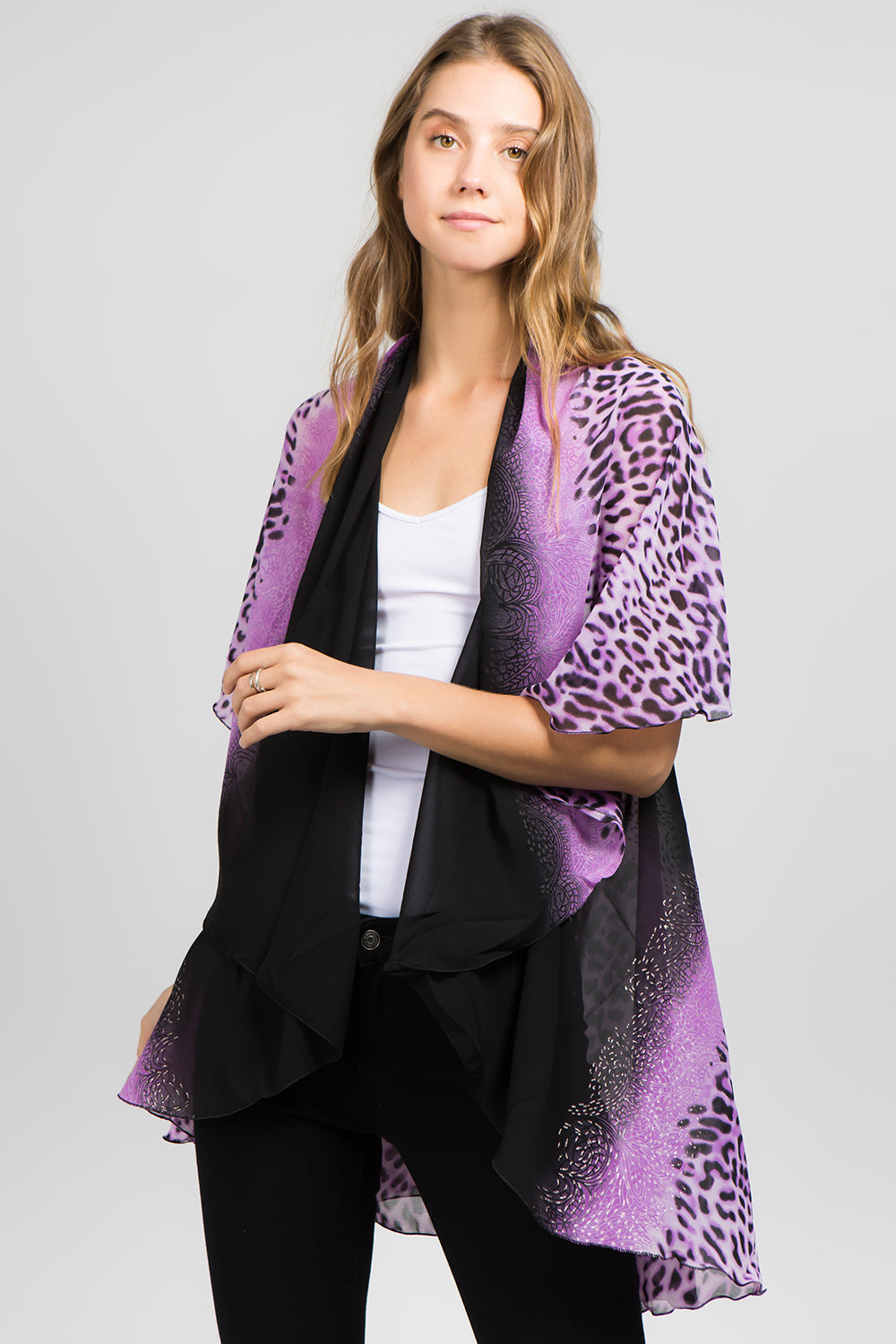 PN-09 leopard & solid vest